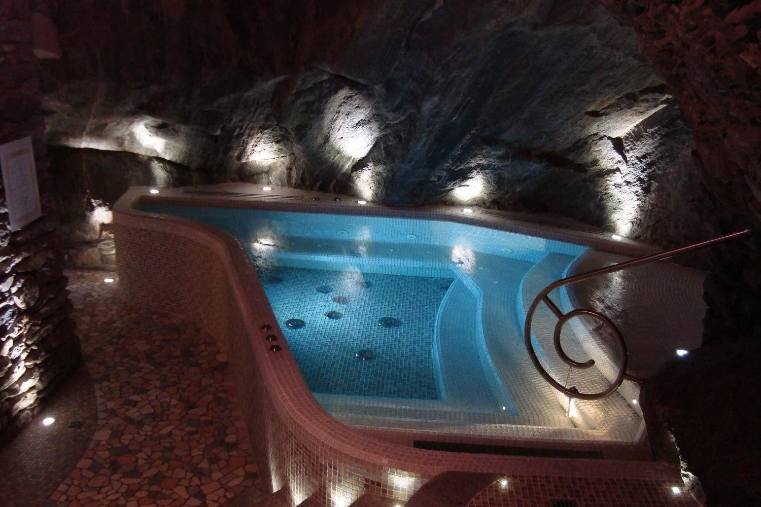 Hot Tub in Hotel Ad Gallias