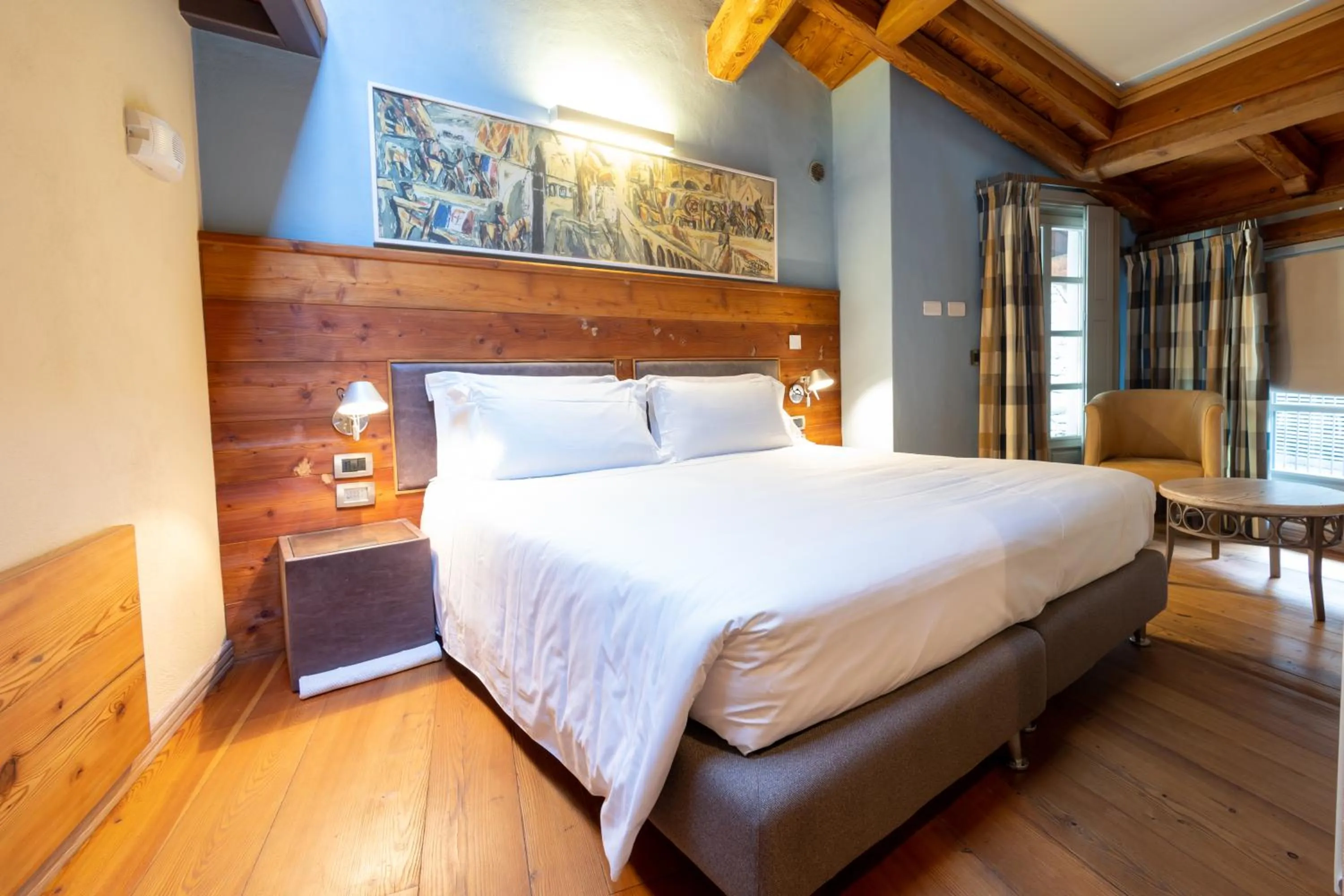 Bed in Hotel Ad Gallias