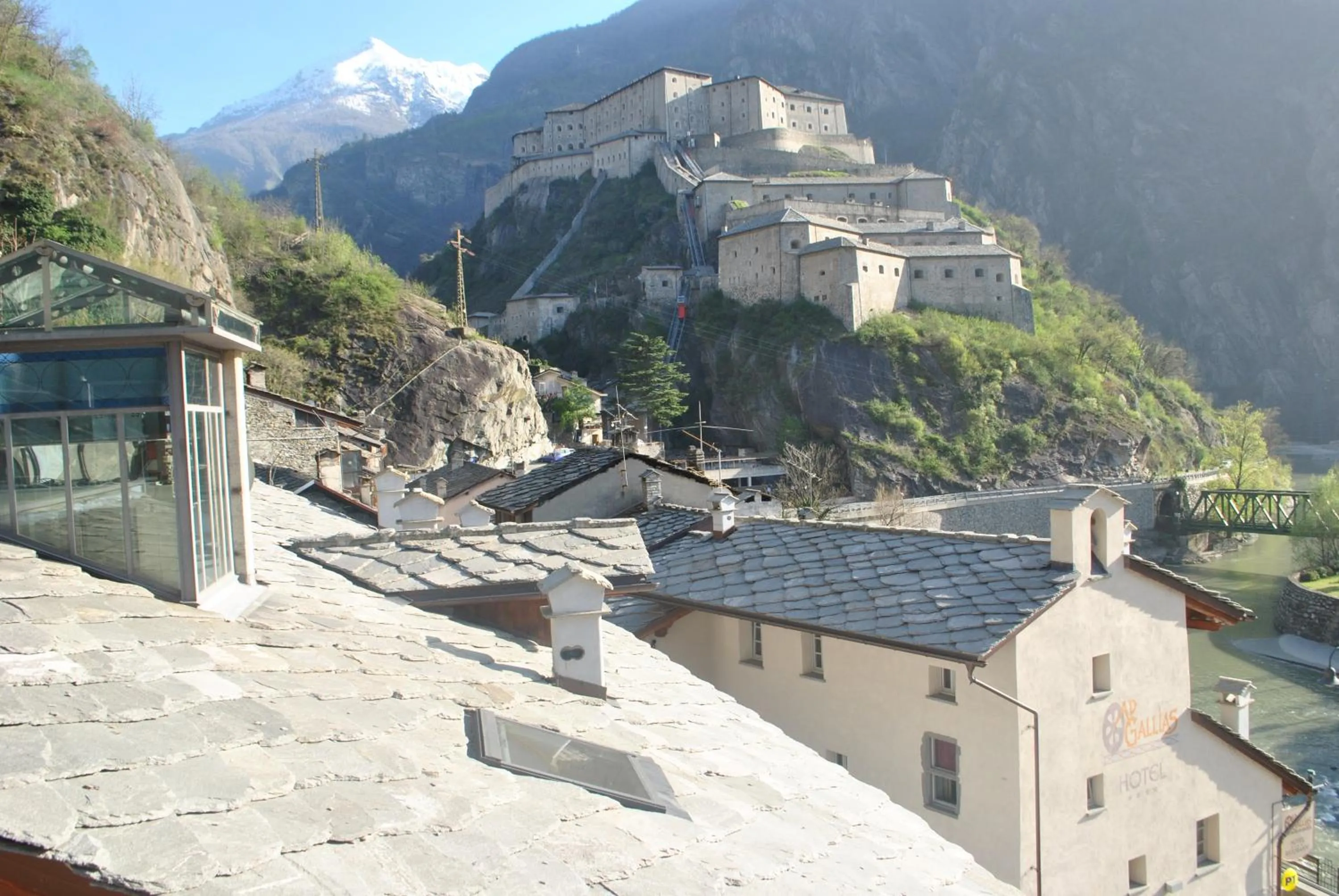 Balcony/Terrace in Hotel Ad Gallias