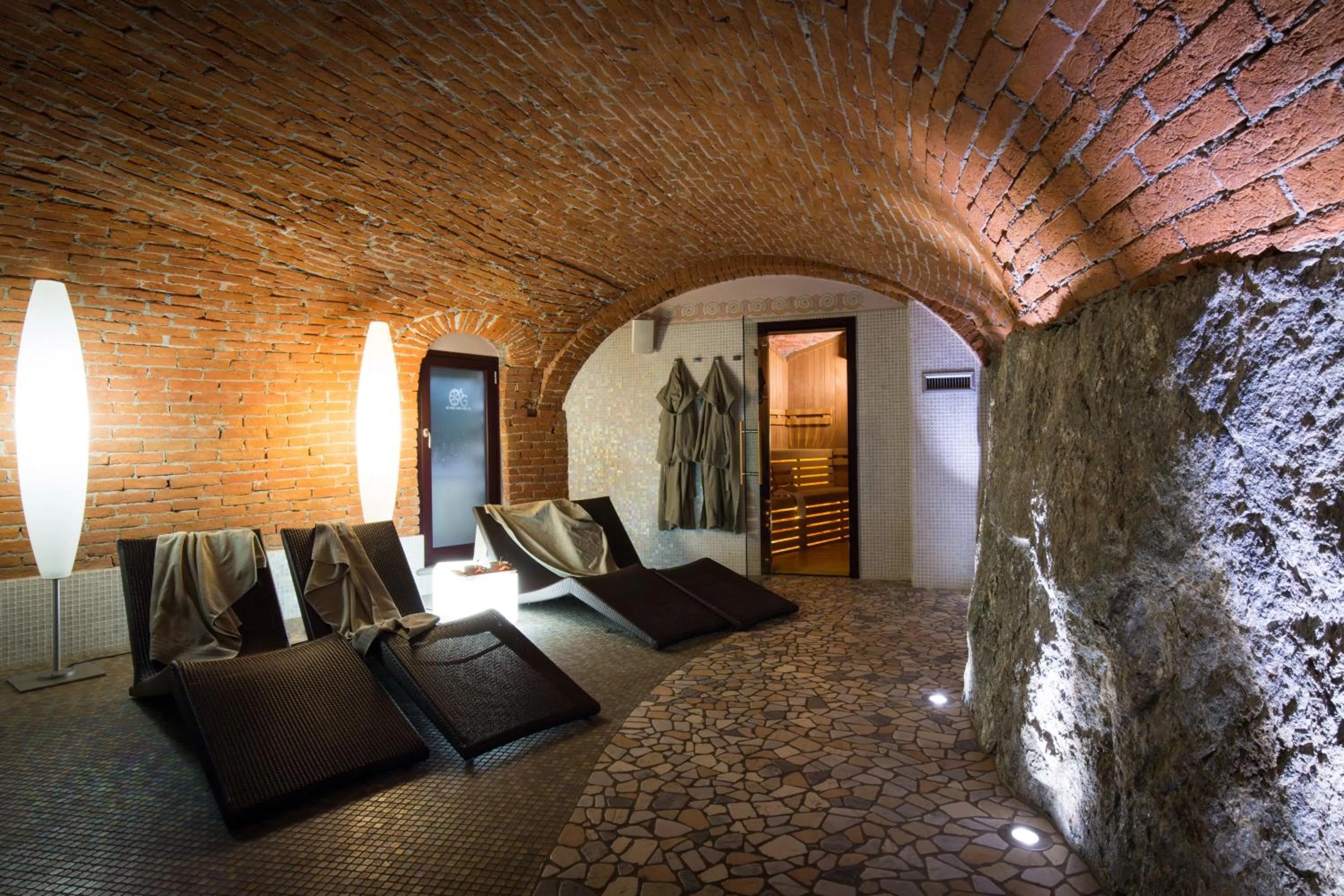 Sauna in Hotel Ad Gallias