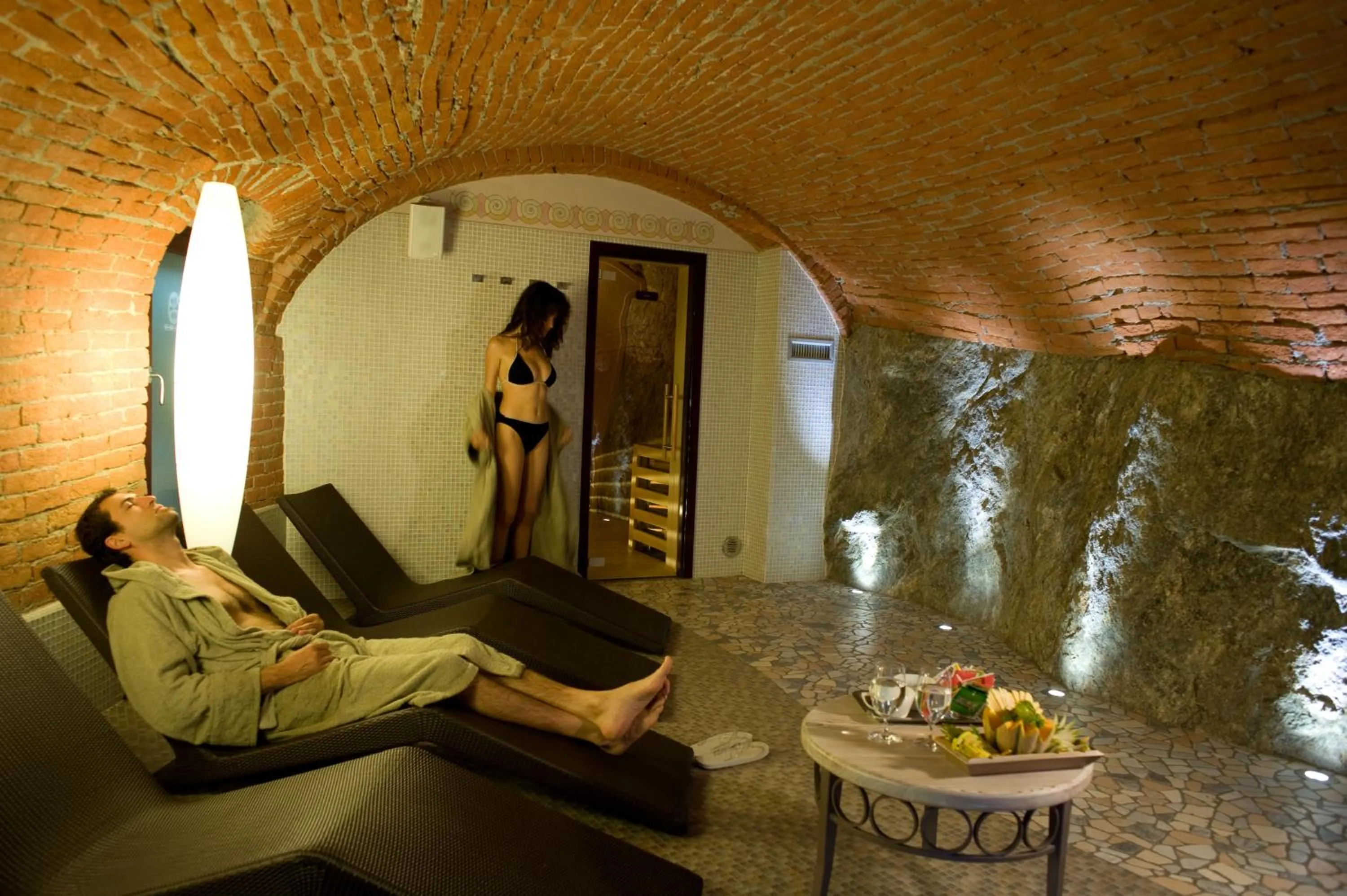 Spa and wellness centre/facilities in Hotel Ad Gallias