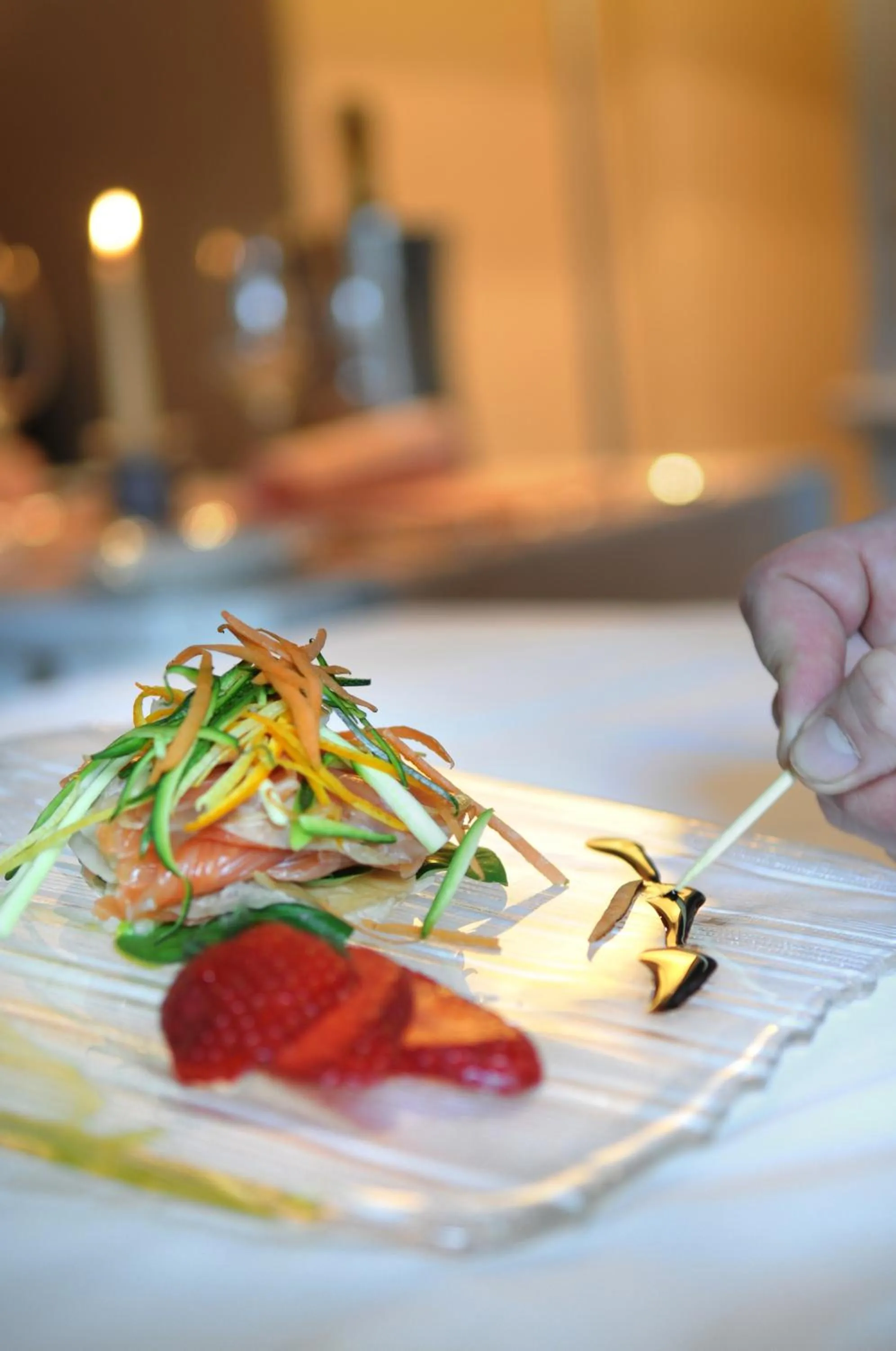 Food close-up in Hotel Ad Gallias