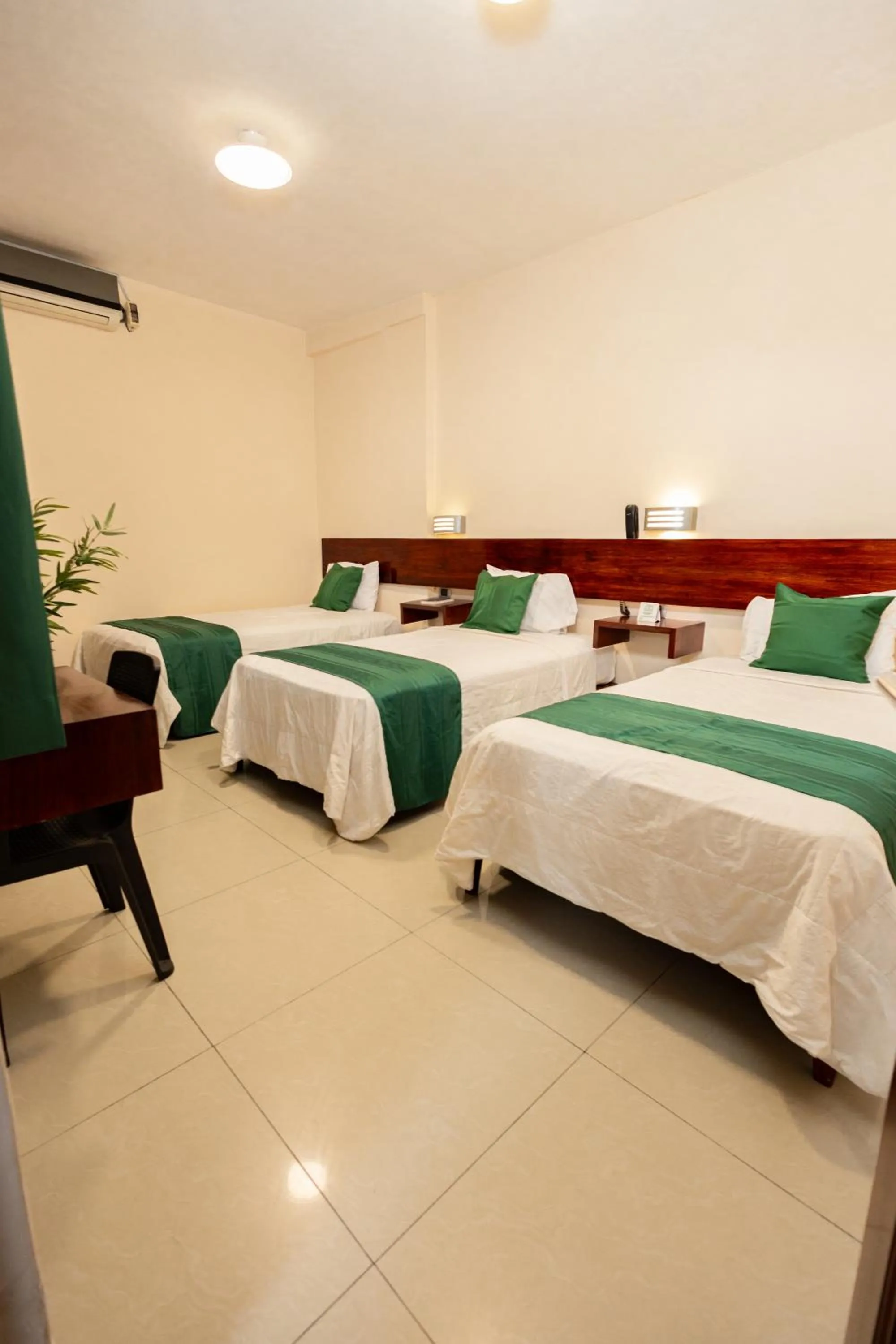 Bed in Tariri Hotel
