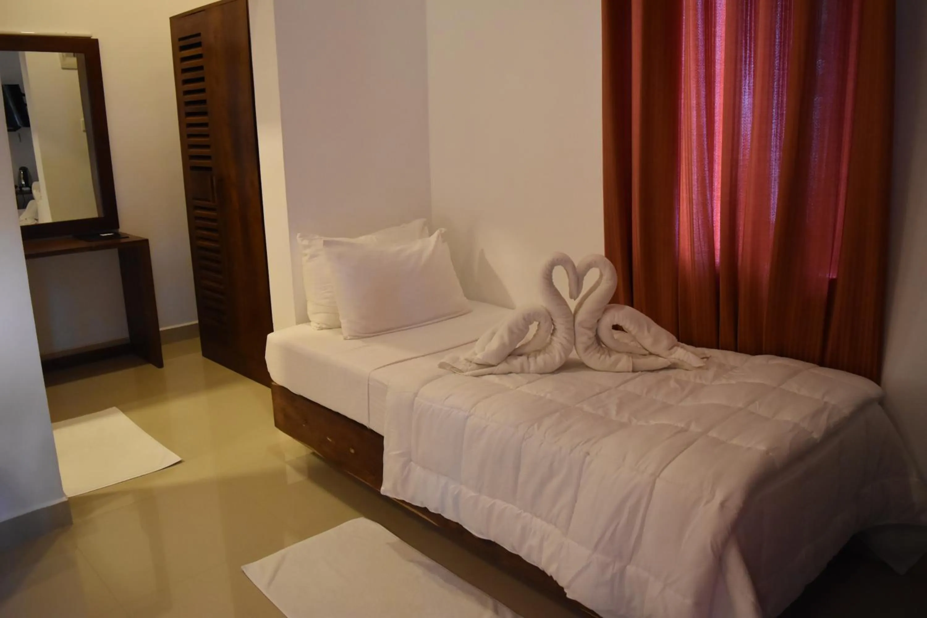 Bed in Sigiri Asna Nature Resort