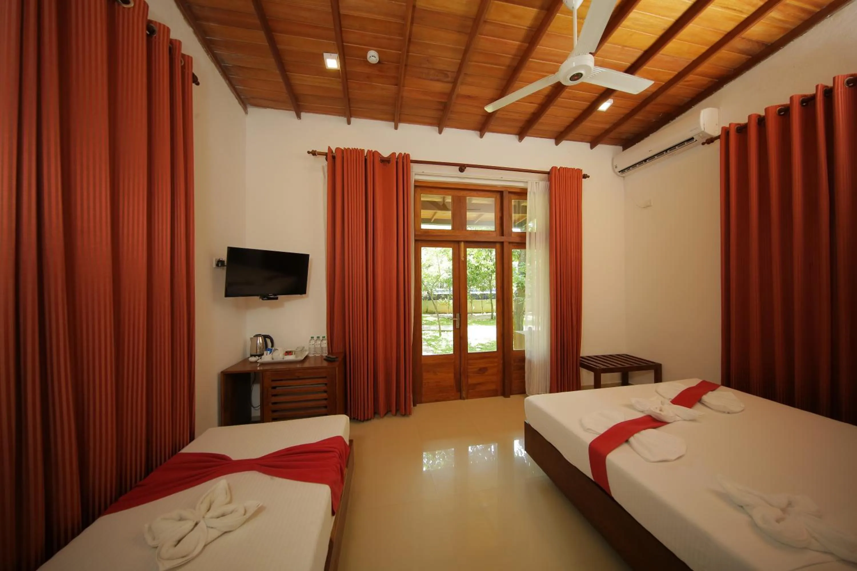 Bed in Sigiri Asna Nature Resort