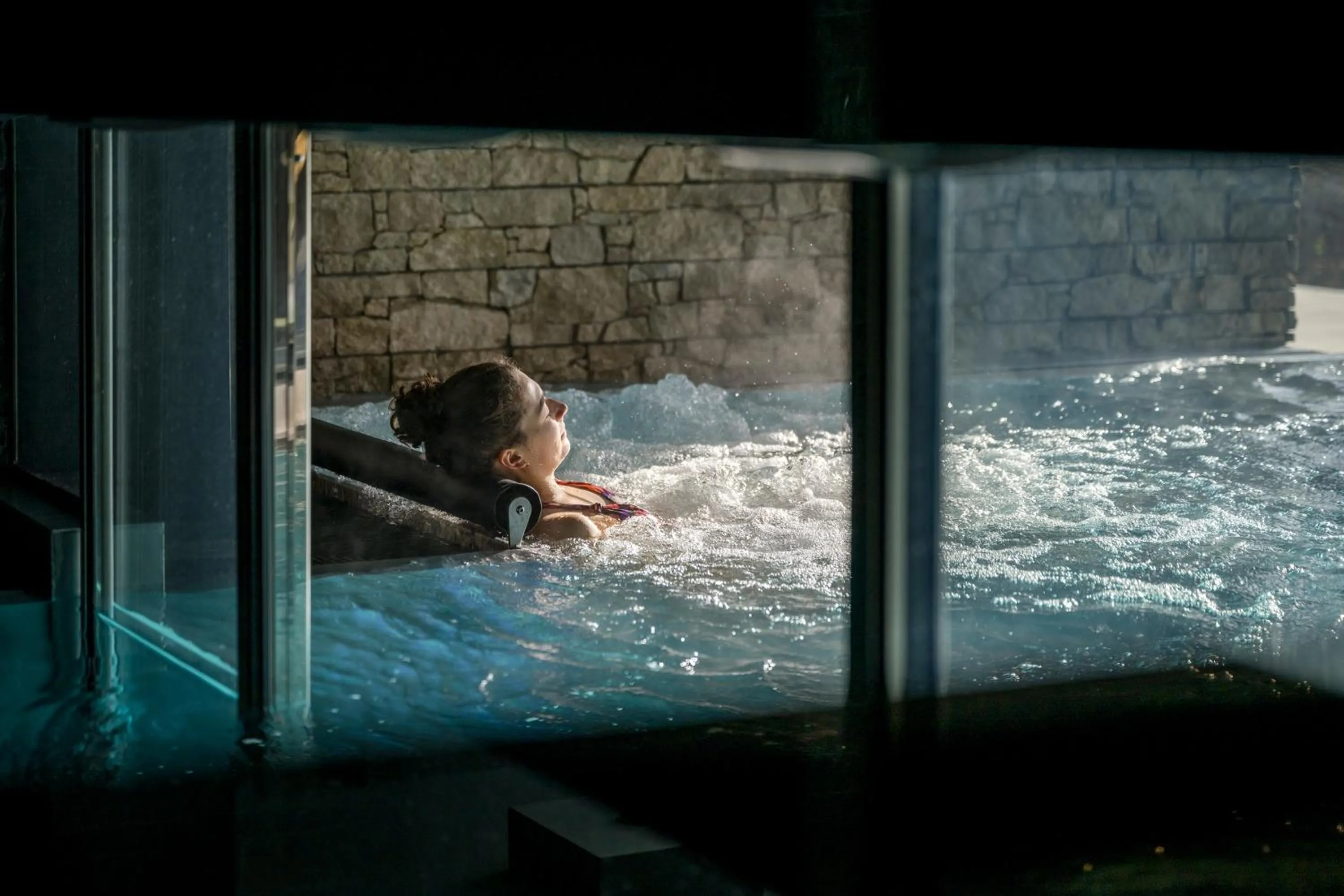 Swimming pool in Alpengasthof Grüner, Ski In & Ski Out