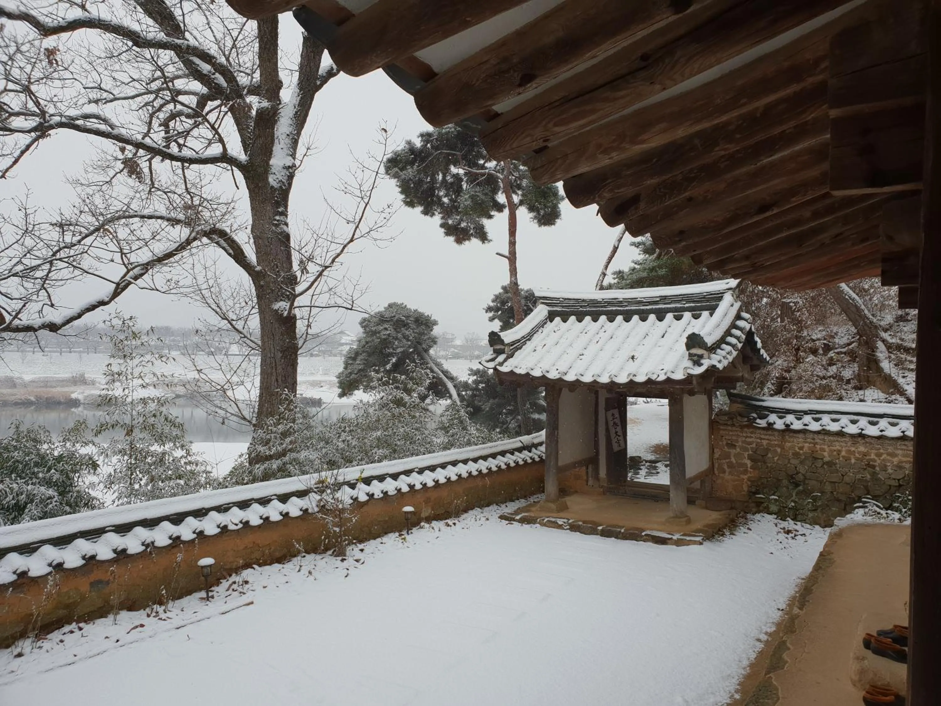 Winter in Okyeon Jeongsa
