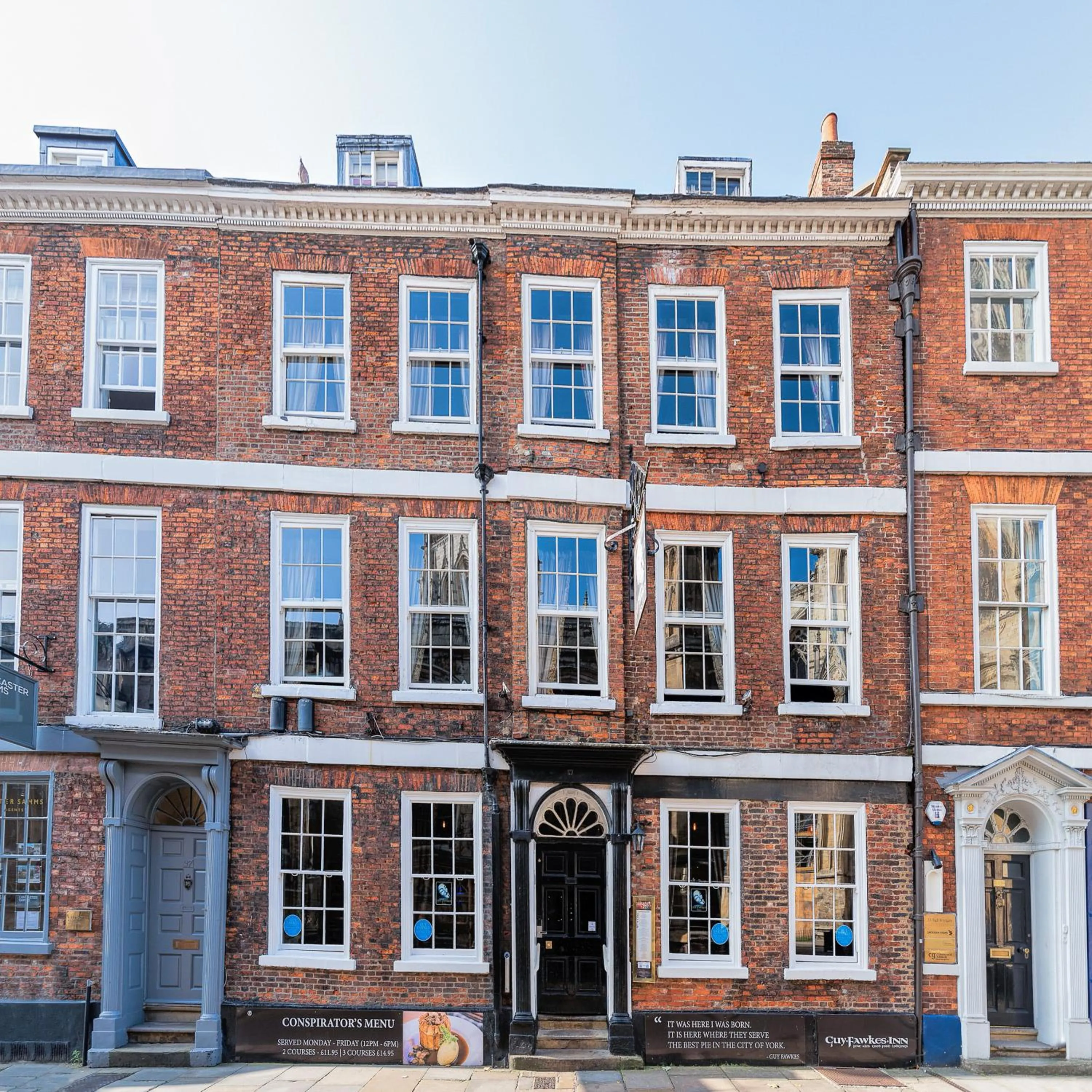 Property building in Guy Fawkes Inn