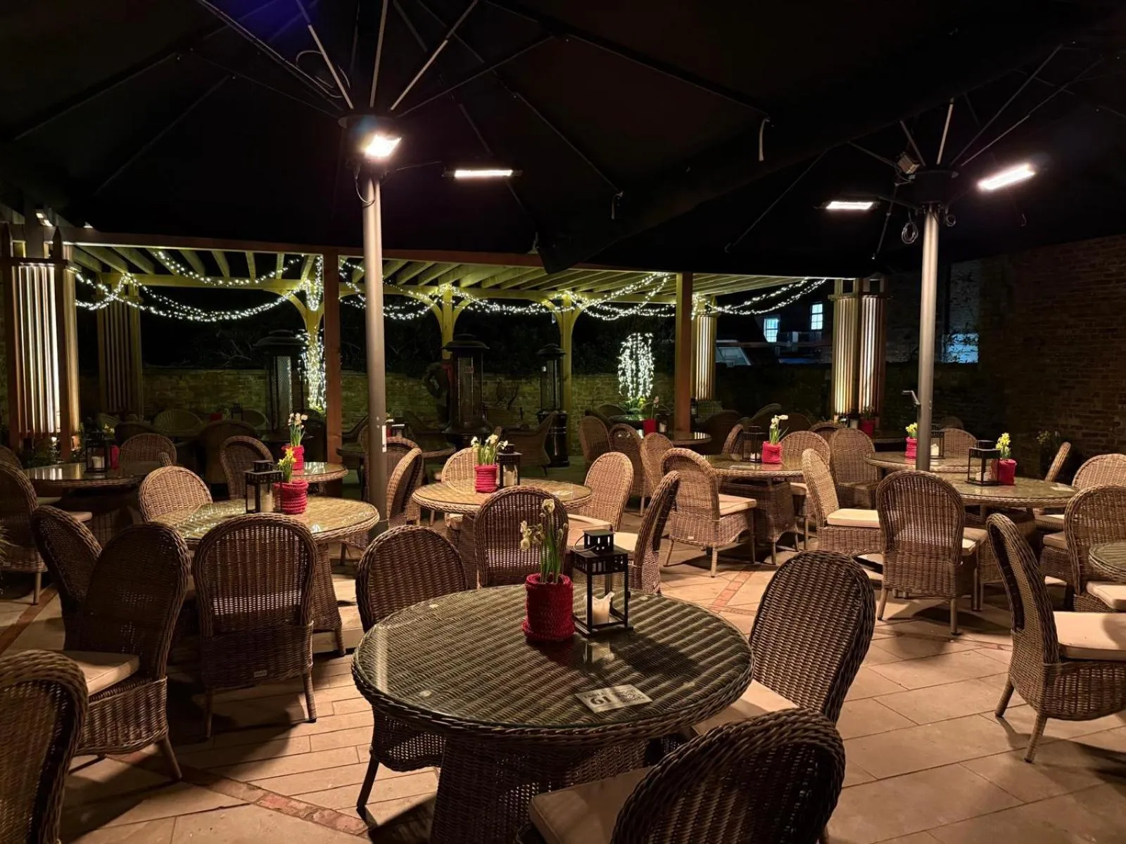 Balcony/Terrace in Guy Fawkes Inn