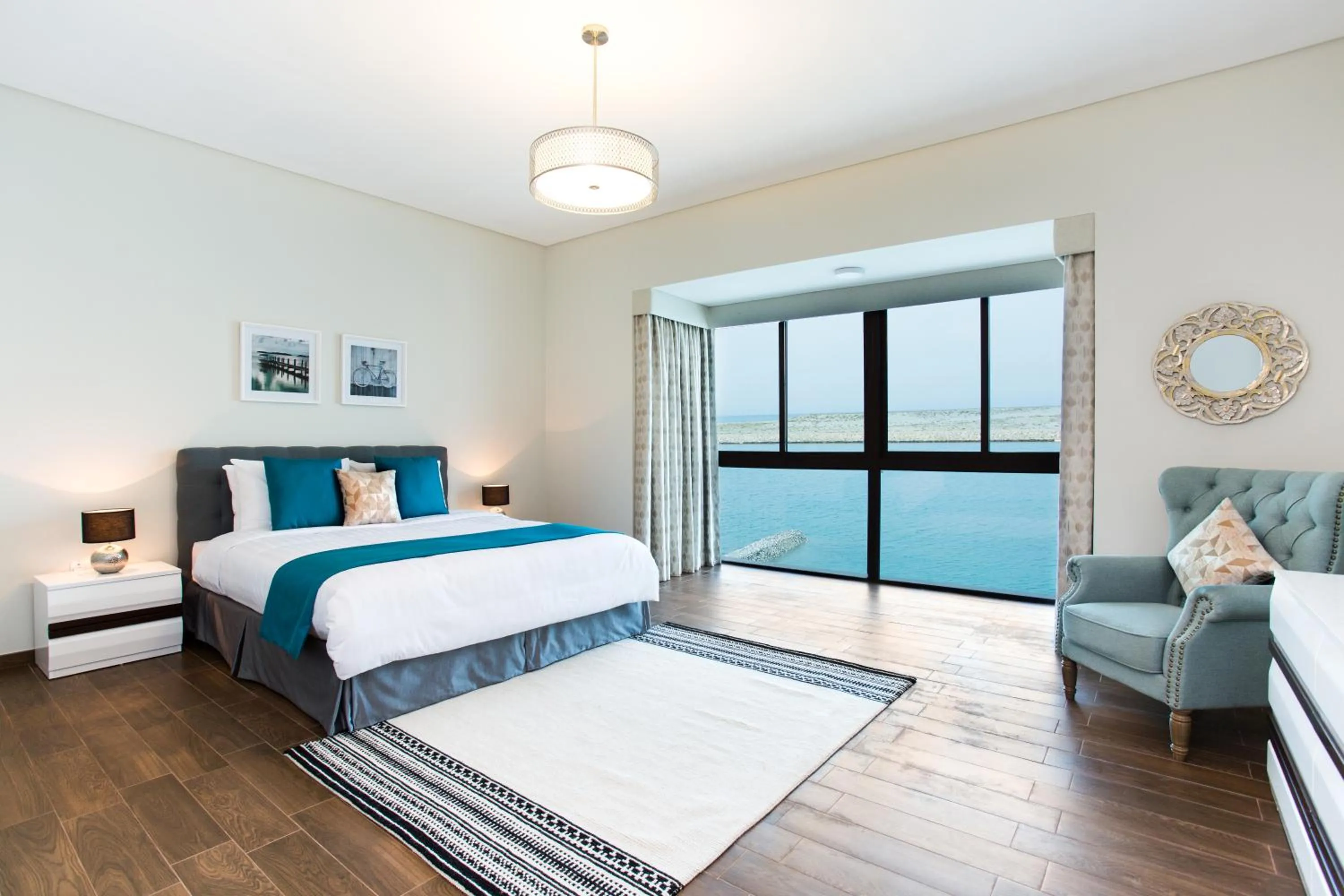 Bed in The Grove Resort Bahrain