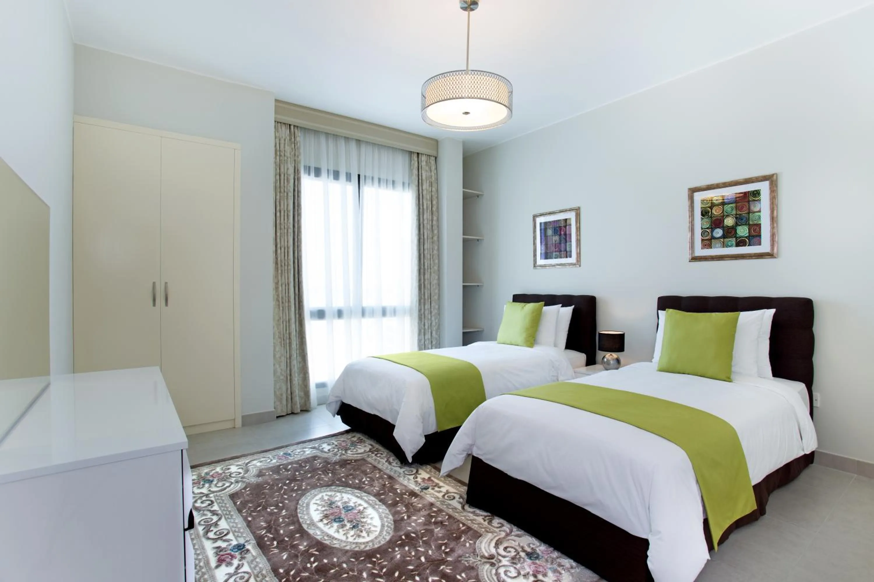 Bedroom, Bed in The Grove Resort Bahrain