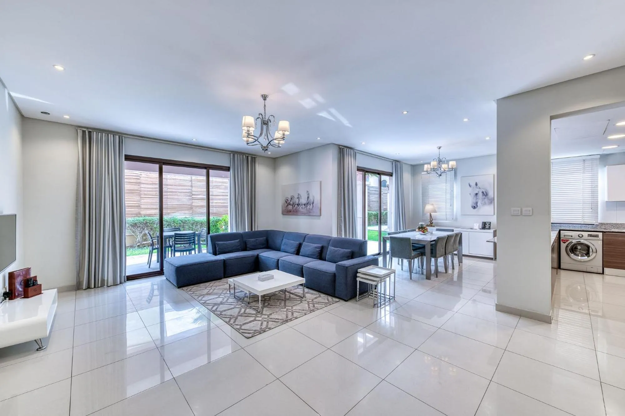 Living room in The Grove Resort Bahrain