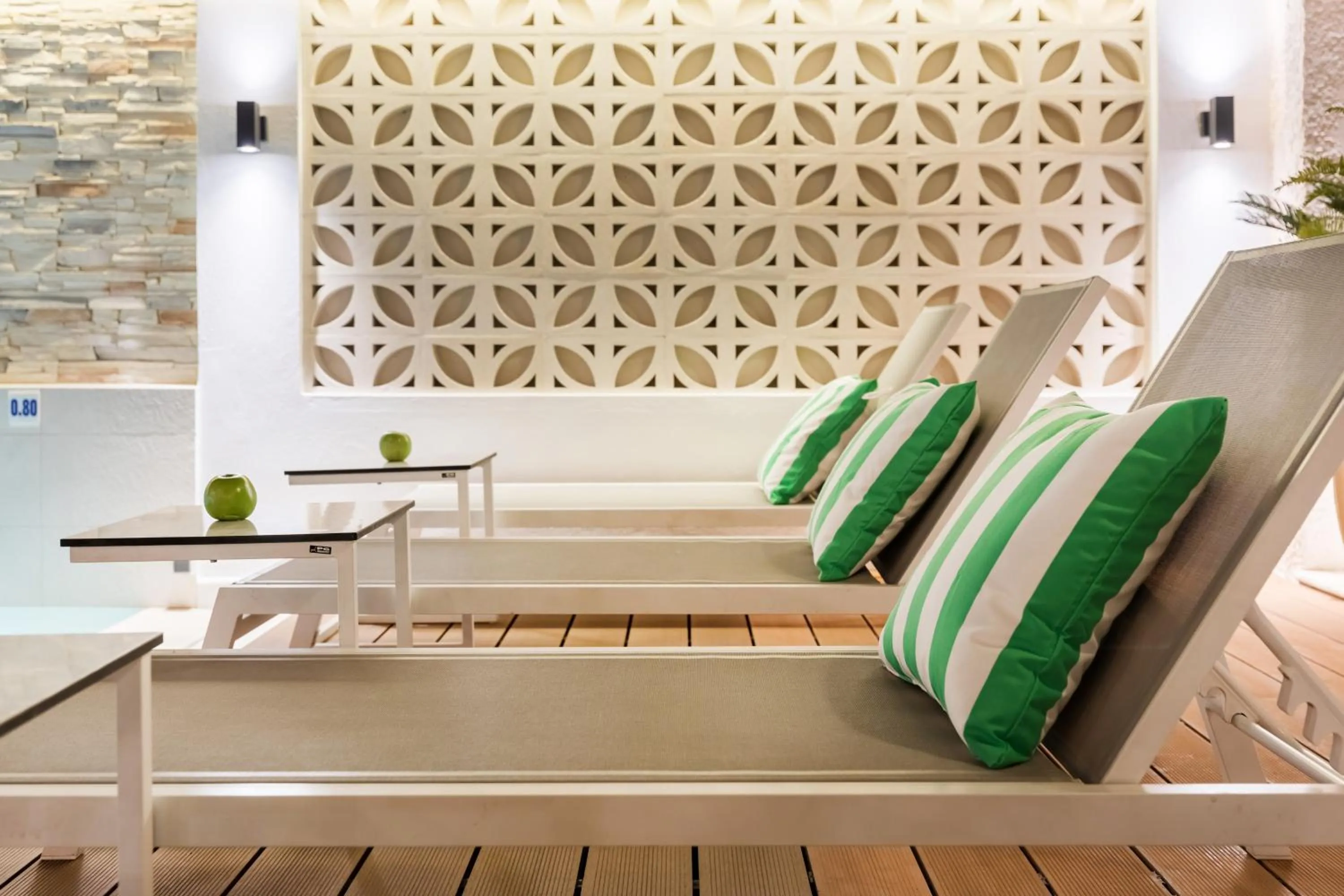 sunbed in Eliza Hotel by Panel Hospitality