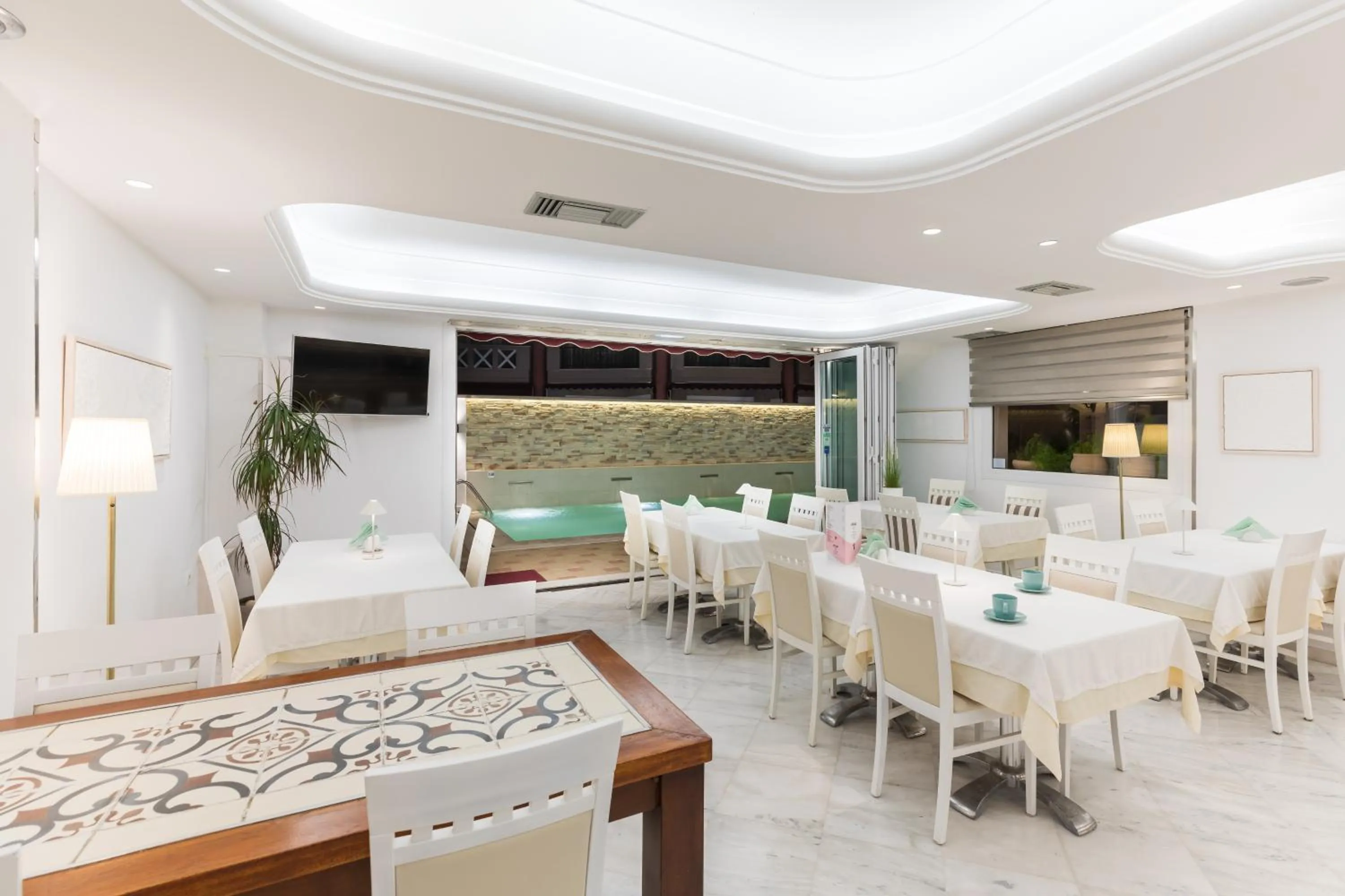 Seating area in Eliza Hotel by Panel Hospitality