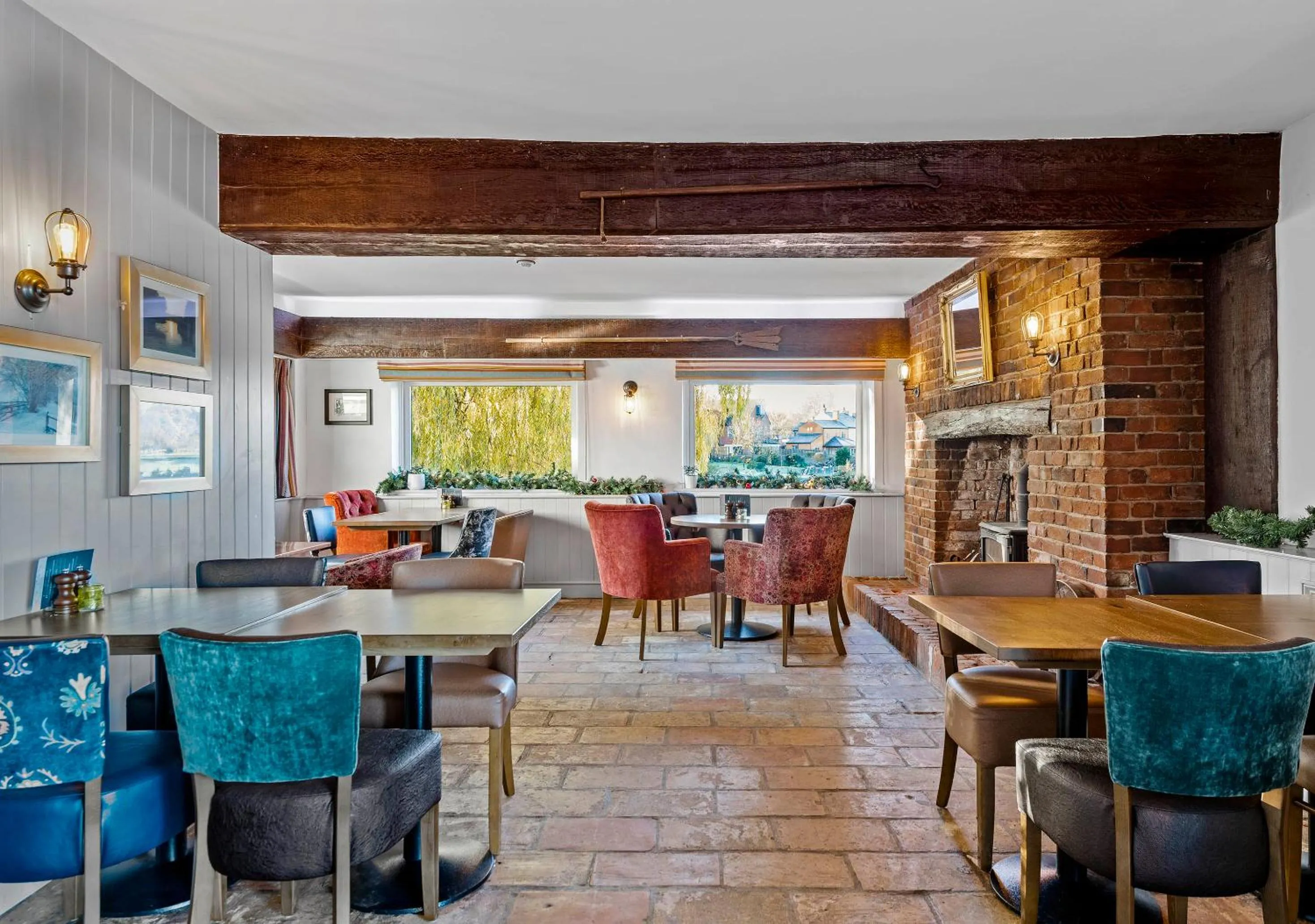 Restaurant/places to eat in The Mill Hotel Sudbury