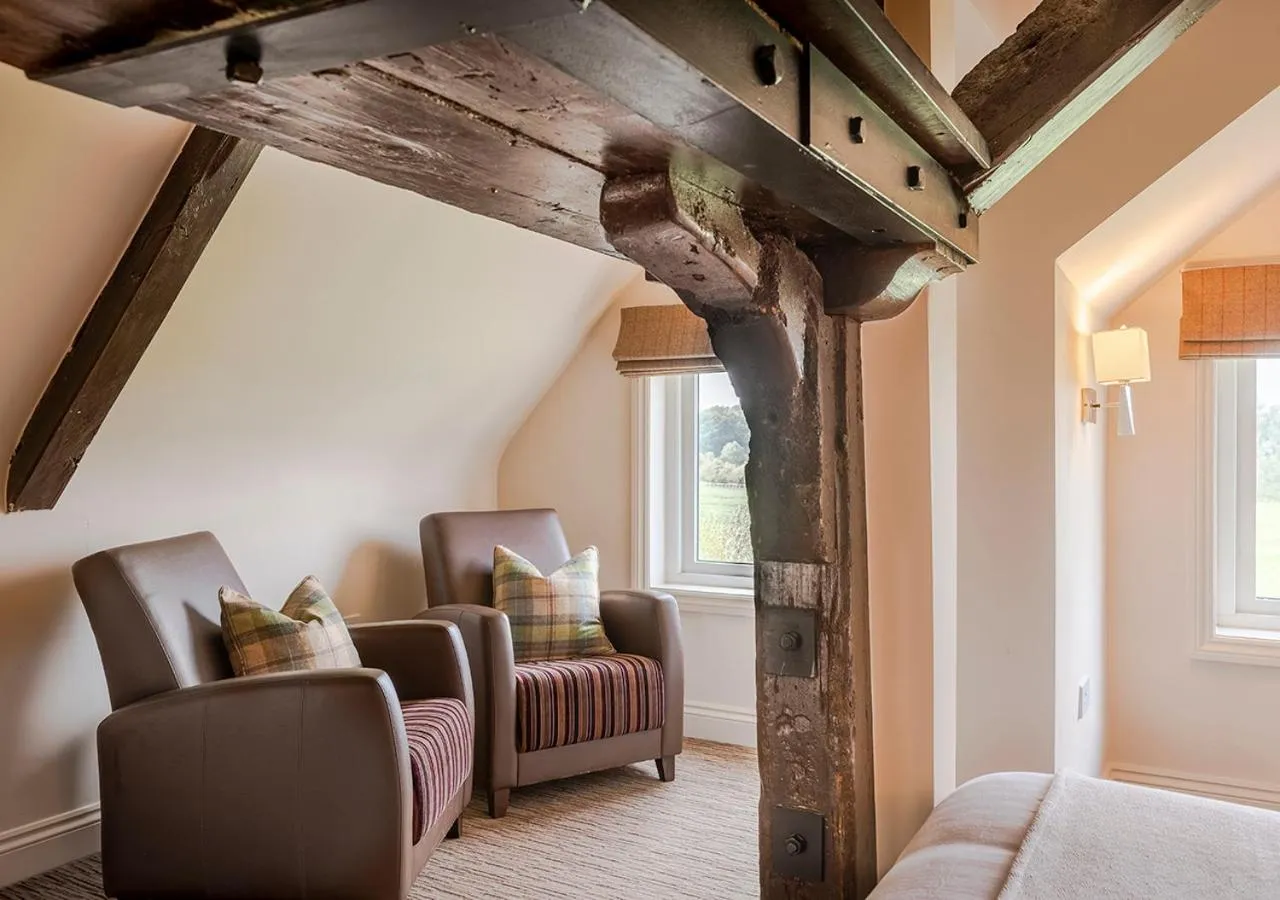 Seating area in The Mill Hotel Sudbury