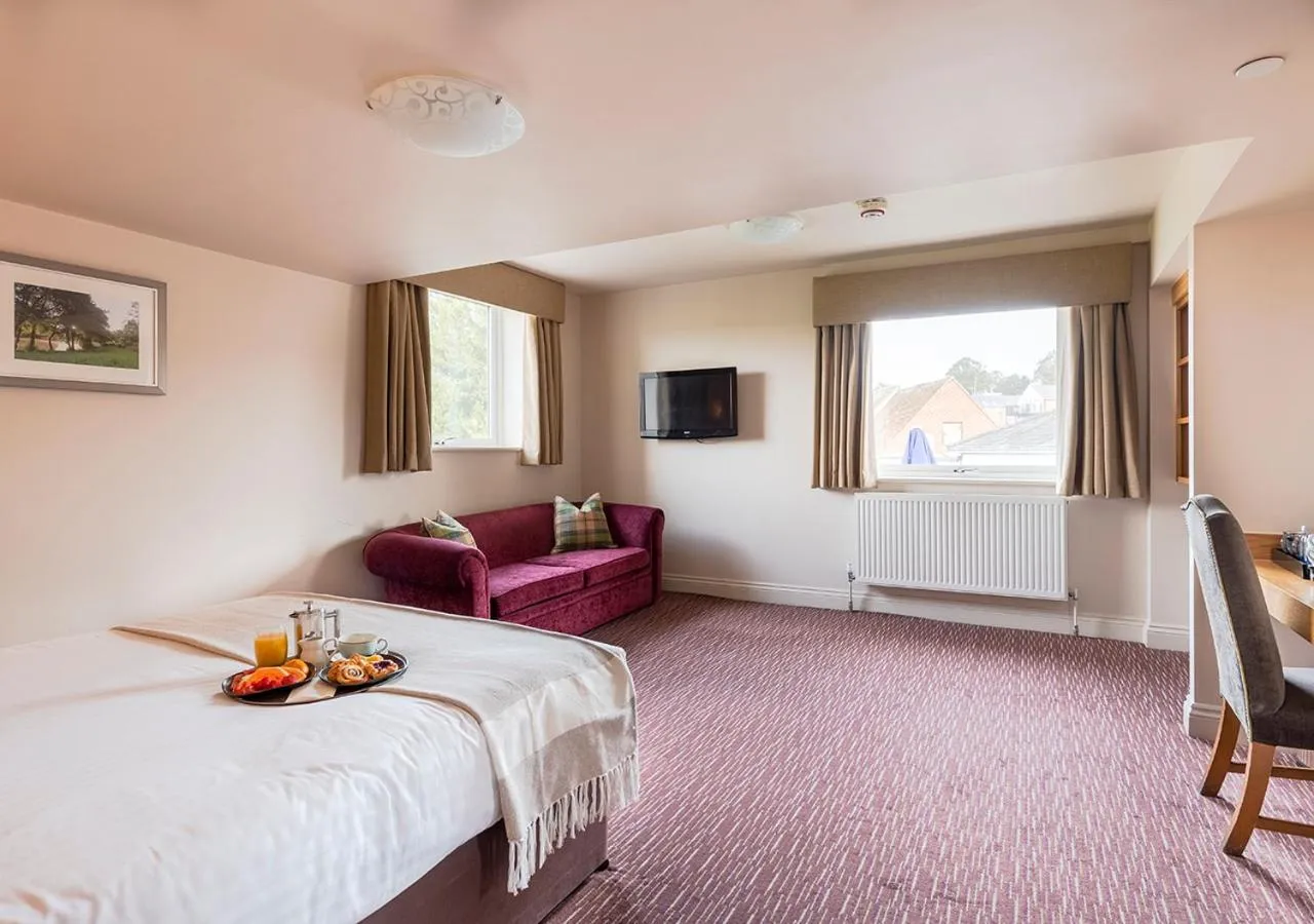 Bed in The Mill Hotel Sudbury