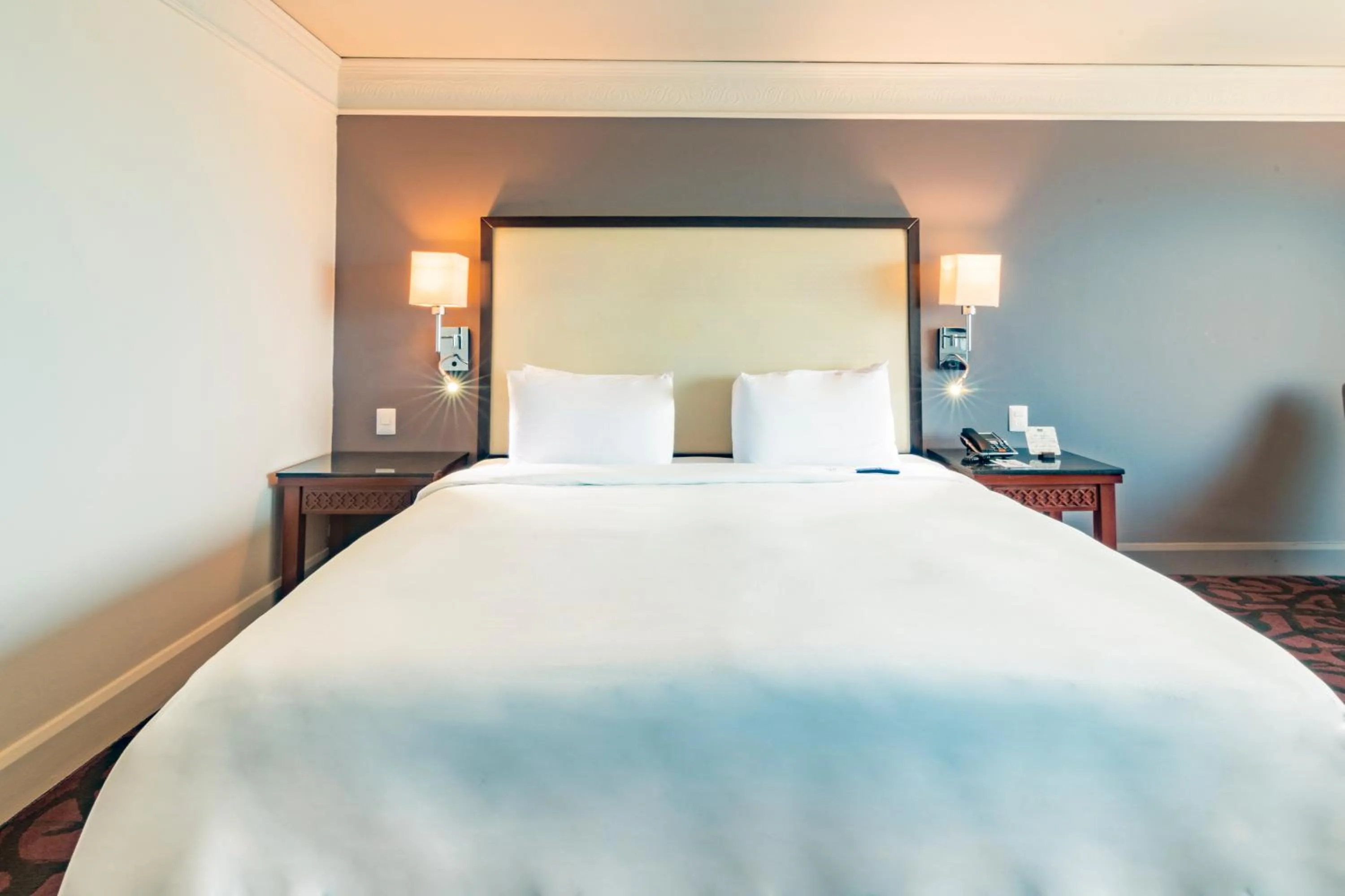 Bed in Hotel Lucerna Culiacan