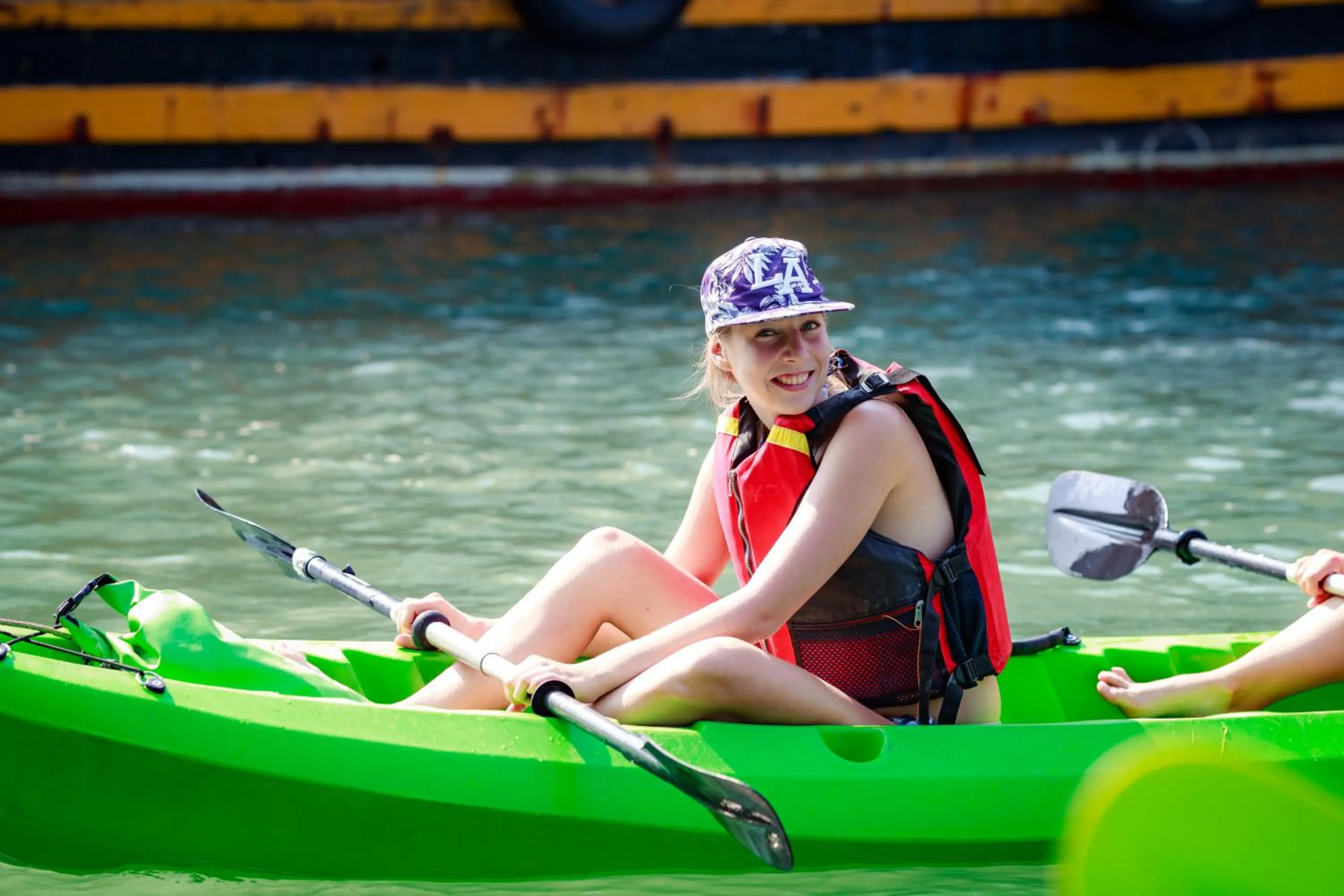 People in Cat Ba Green Hotel