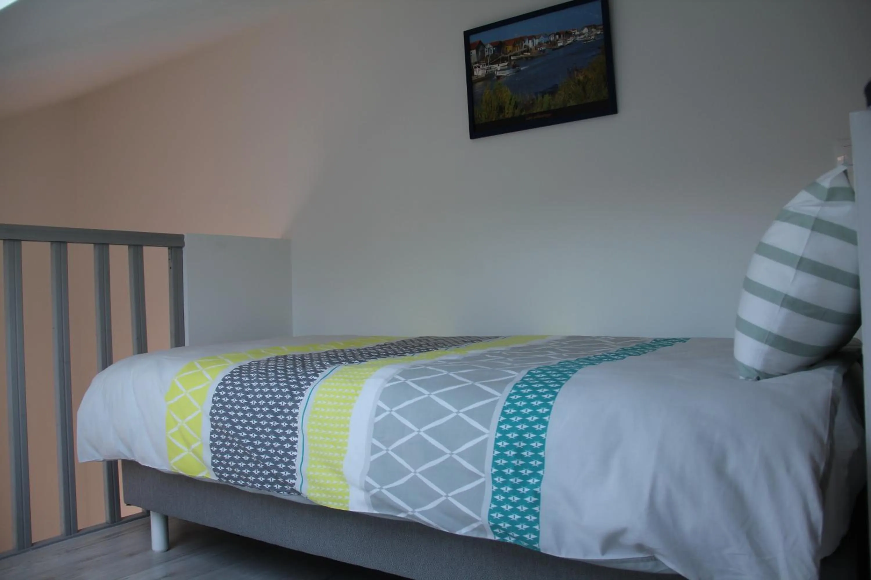 Bed in Le Clos du Square - climatisé