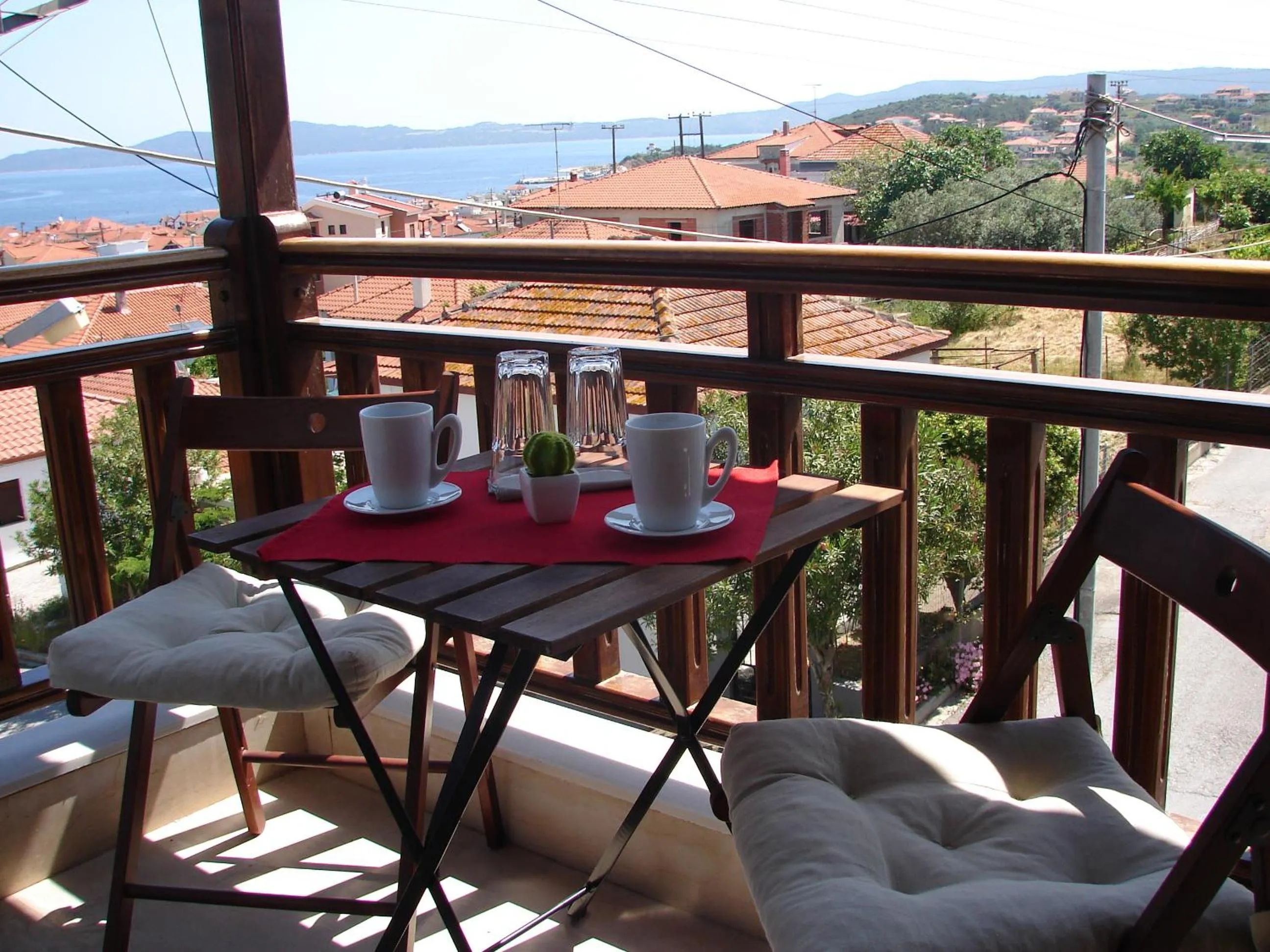 Balcony/Terrace in Hotel Alexandra