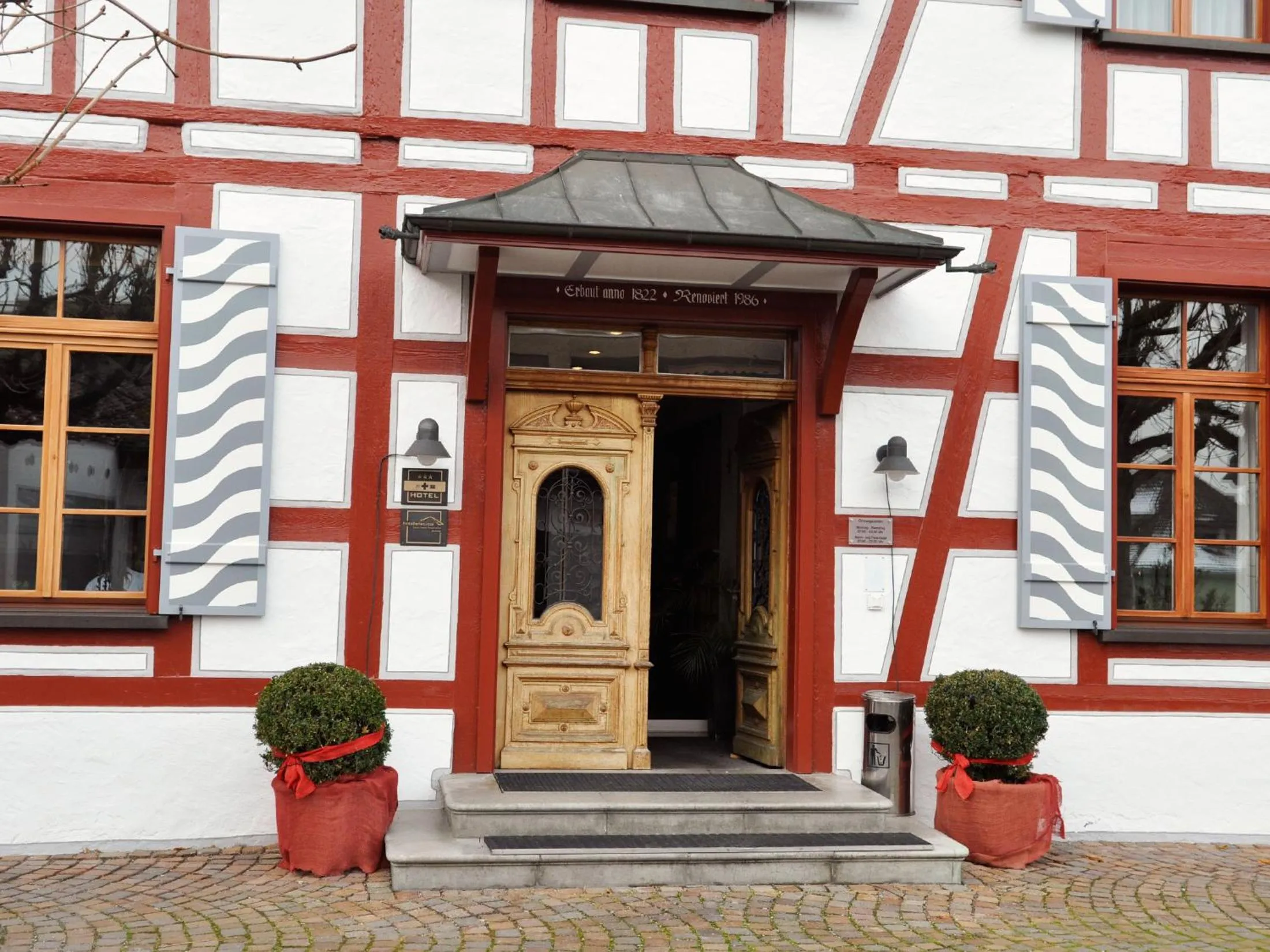 Facade/entrance in Hotel Brauerei Frohsinn