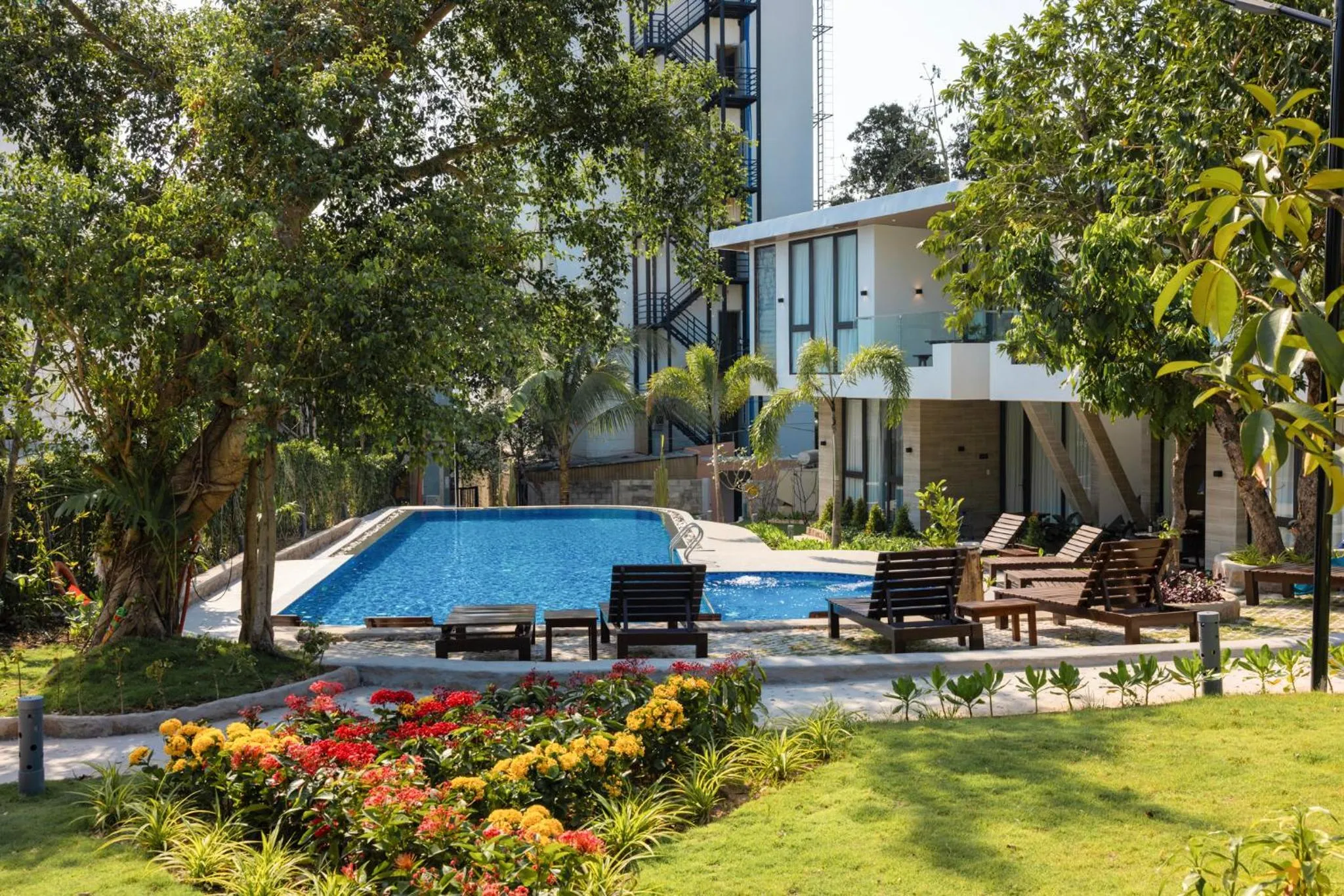 Garden in Gaia Hotel Phu Quoc