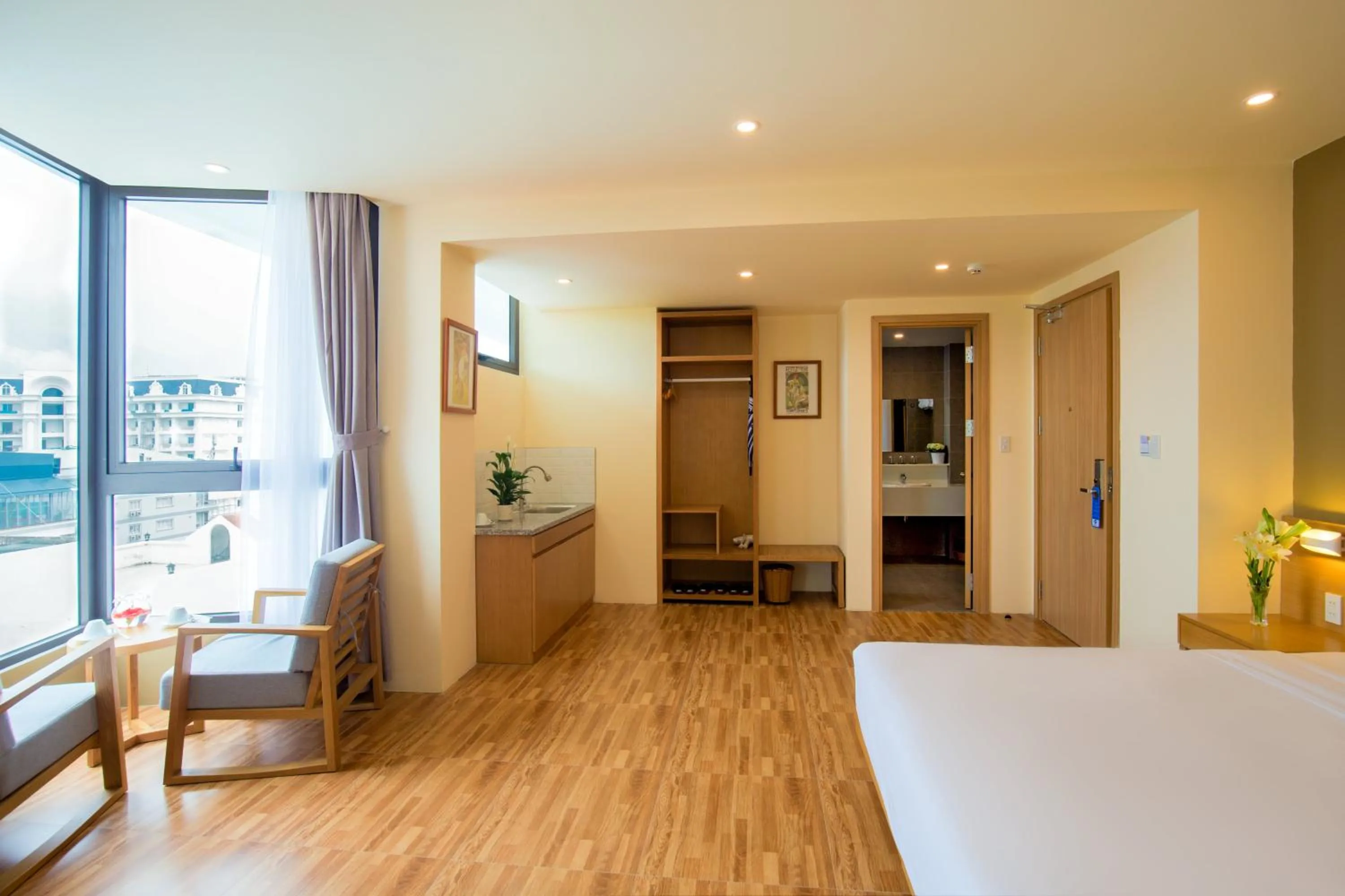 Bed in Gaia Hotel Phu Quoc