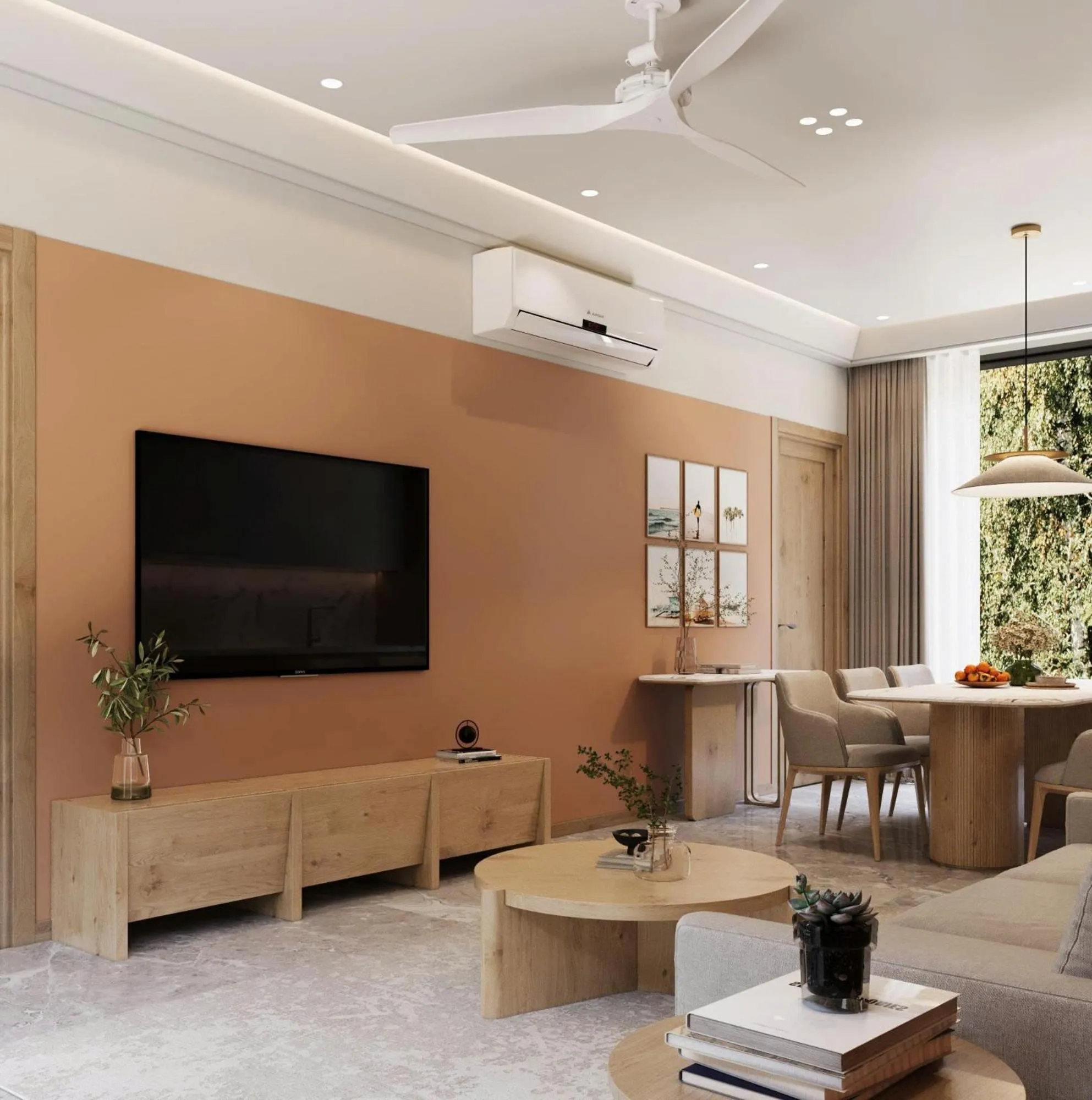 Living room in Gaia Hotel Phu Quoc