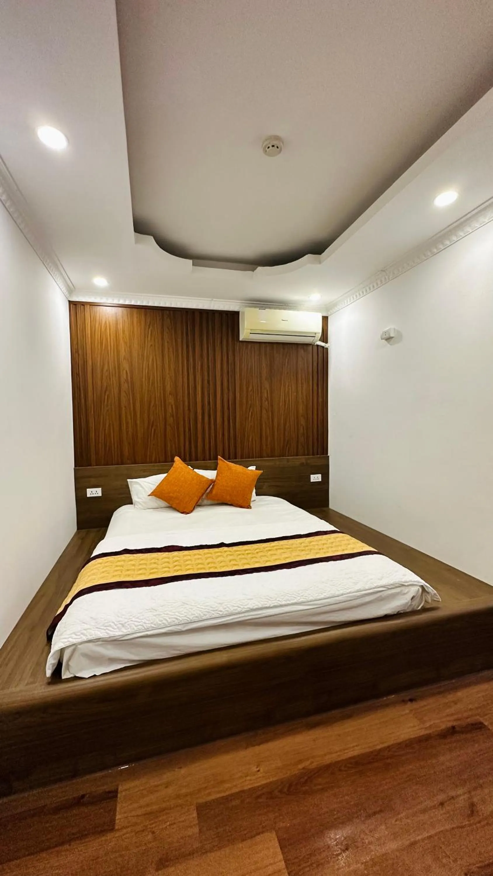 Bed in Minh Hoang Hotel & Homestay
