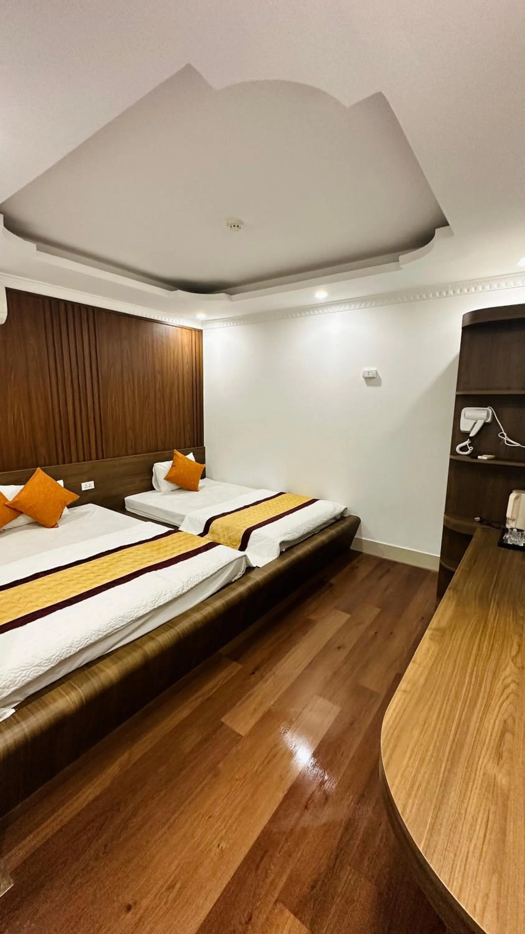 Bed in Minh Hoang Hotel & Homestay