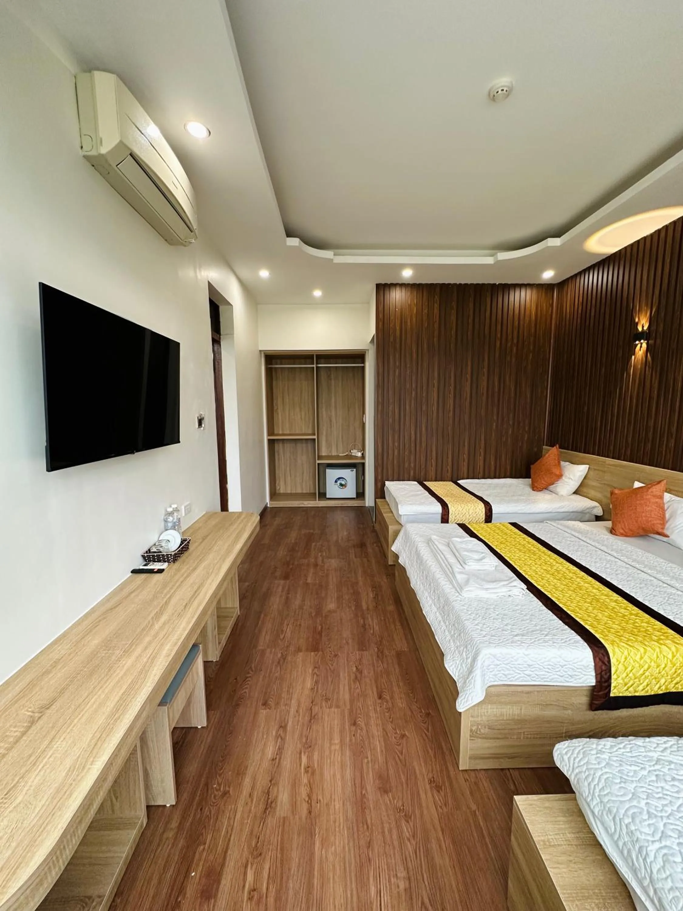 Bed in Minh Hoang Hotel & Homestay