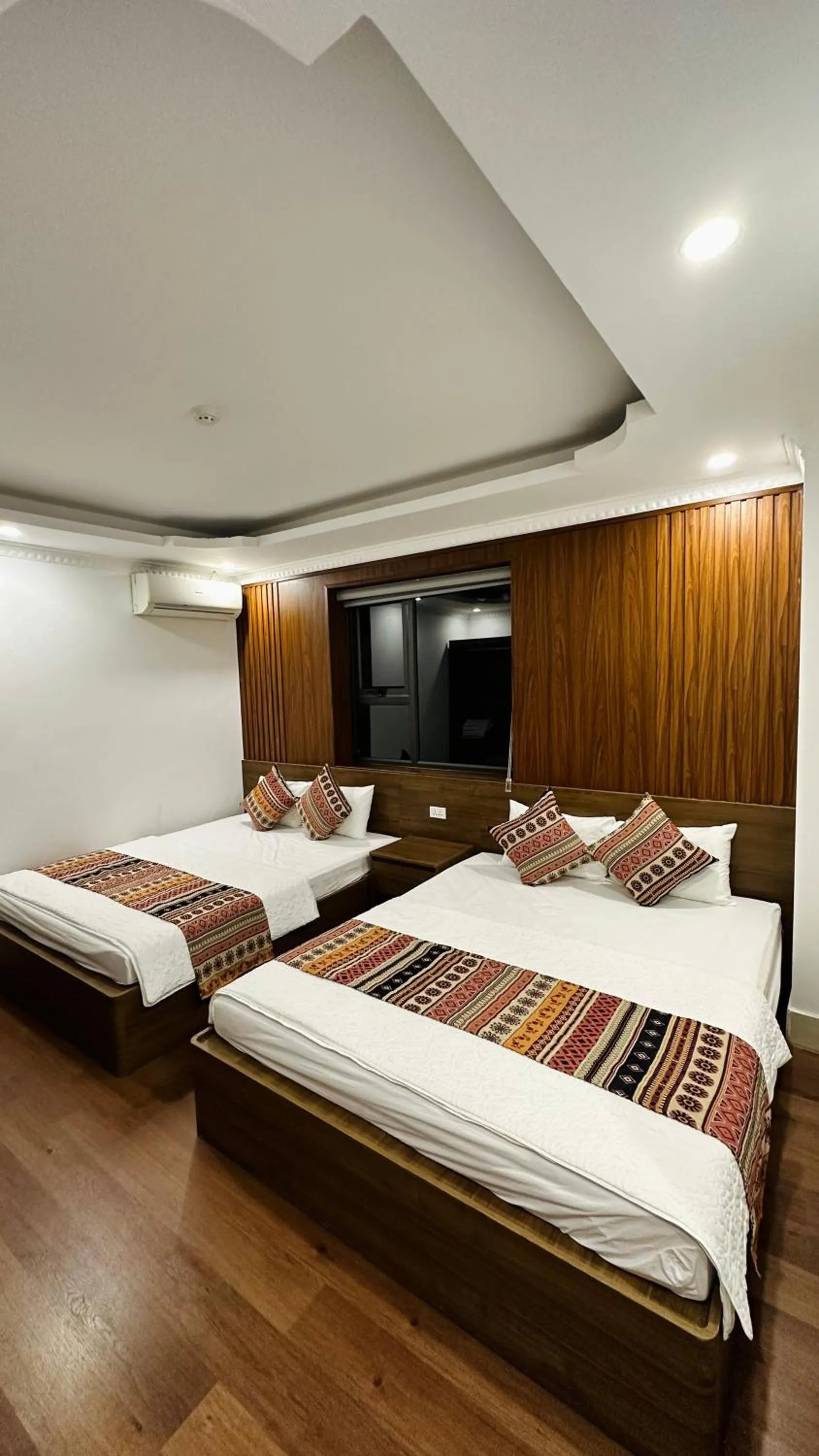 Bed in Minh Hoang Hotel & Homestay