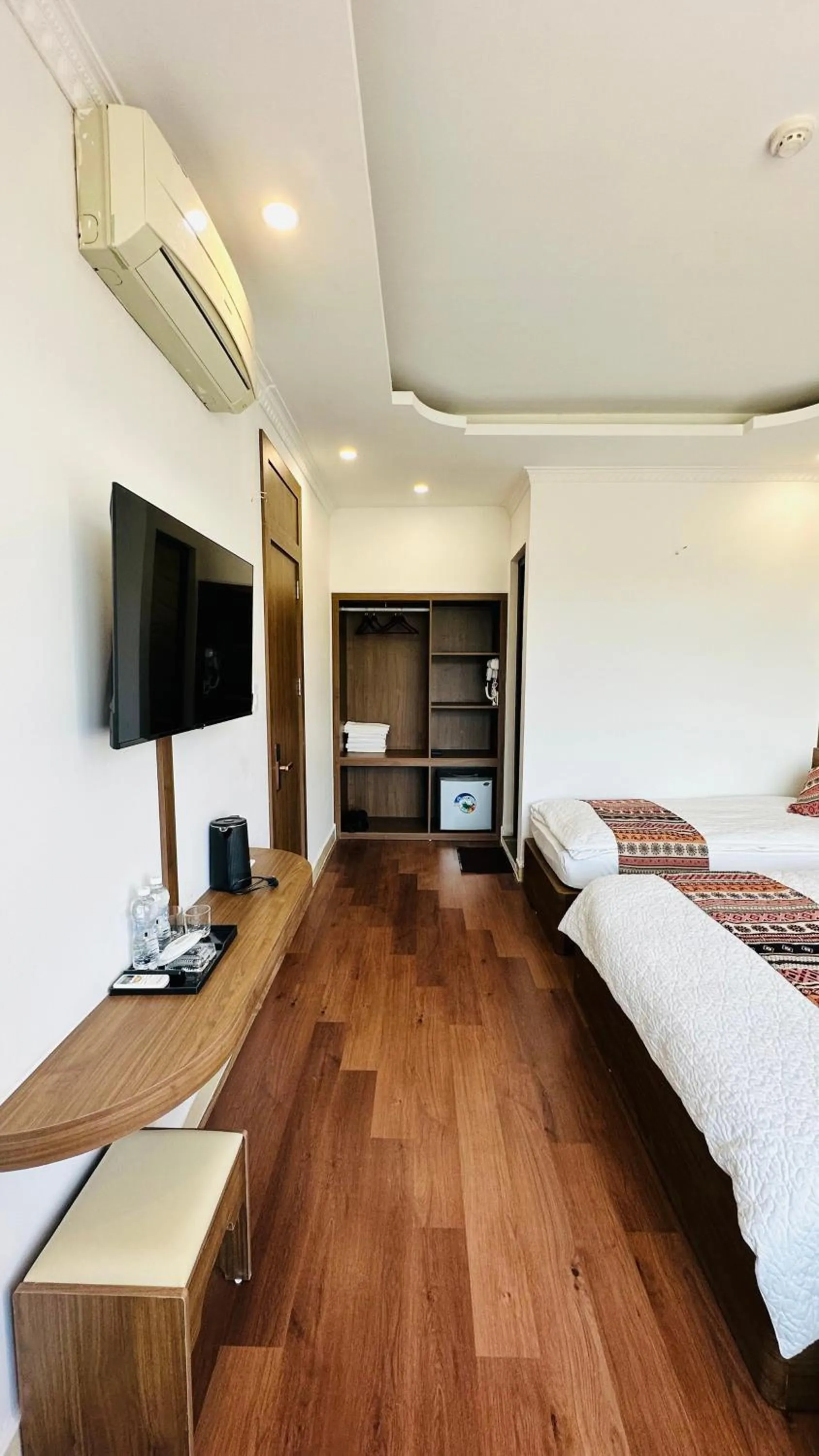 Bed in Minh Hoang Hotel & Homestay