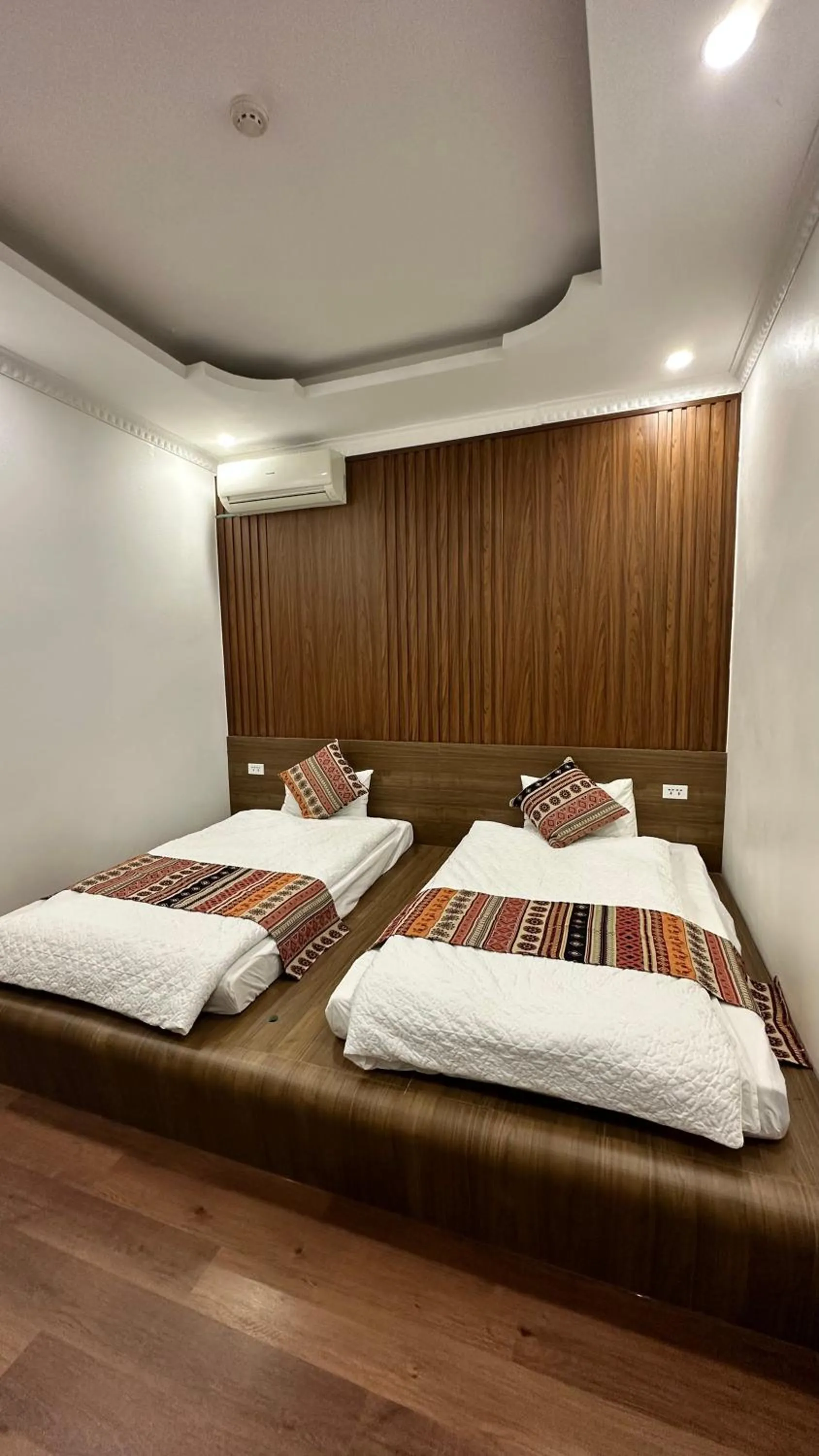 Bed in Minh Hoang Hotel & Homestay