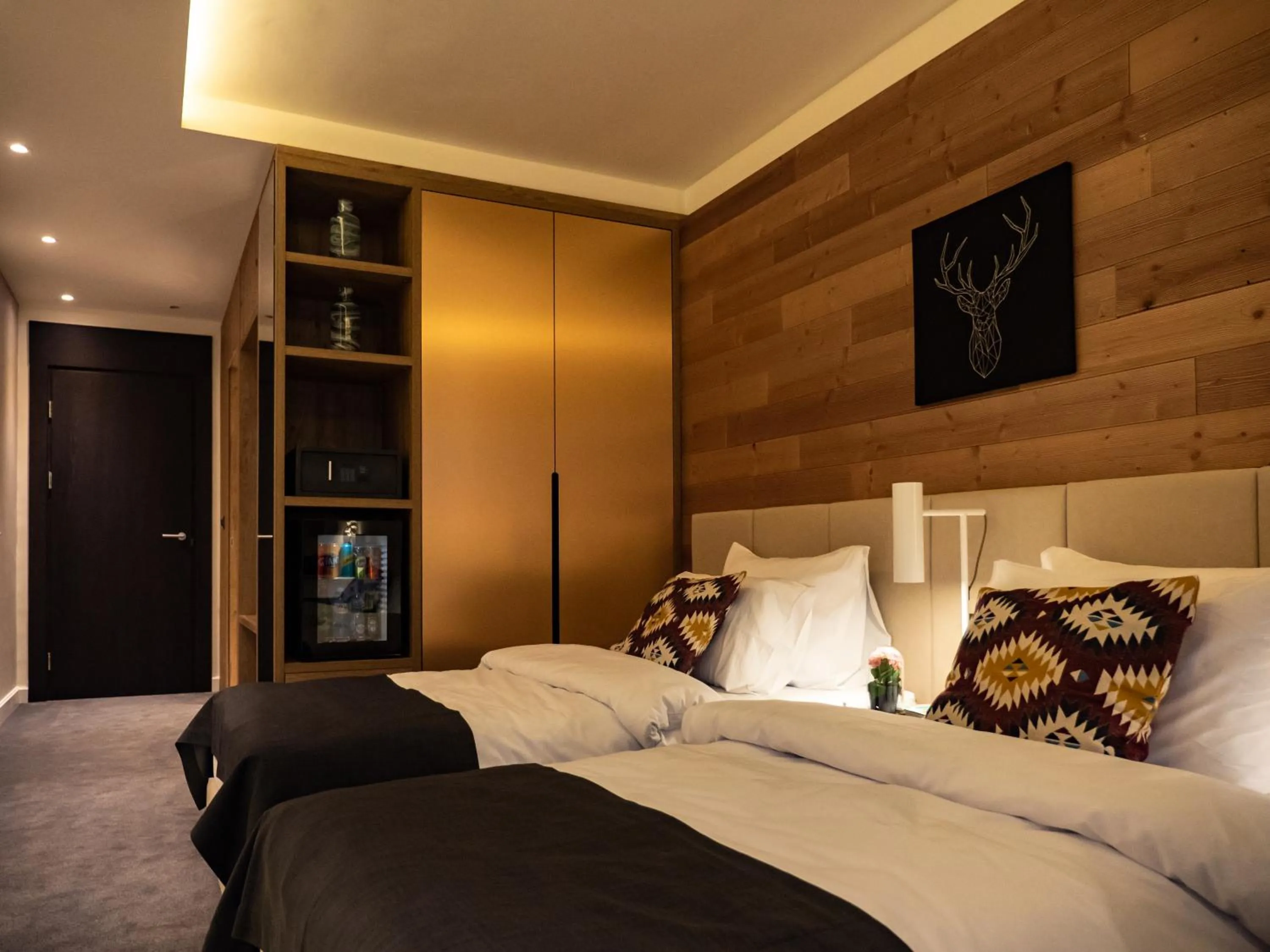 Bed in Hotel Putnik Kopaonik