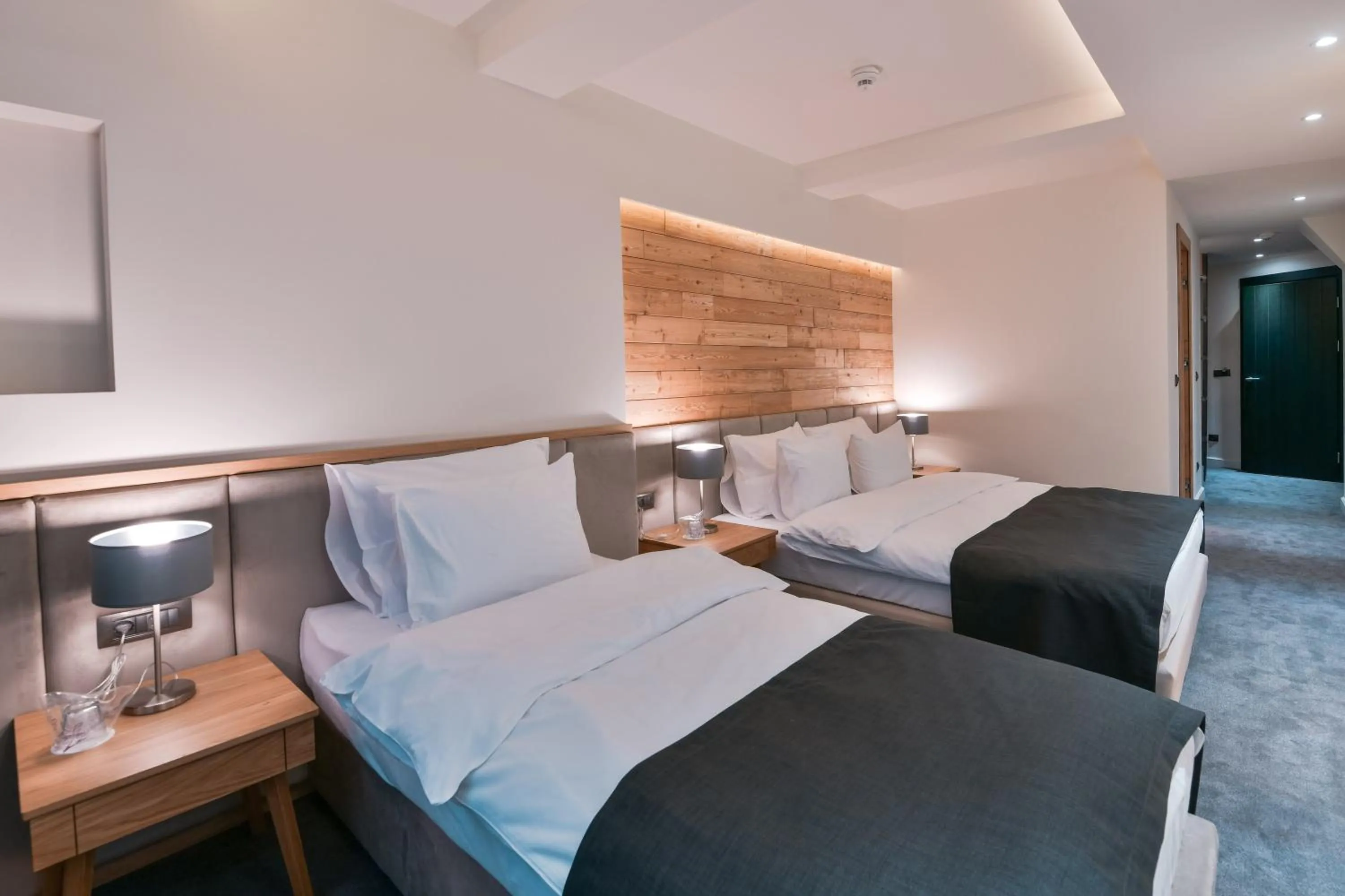 Bed in Hotel Putnik Kopaonik