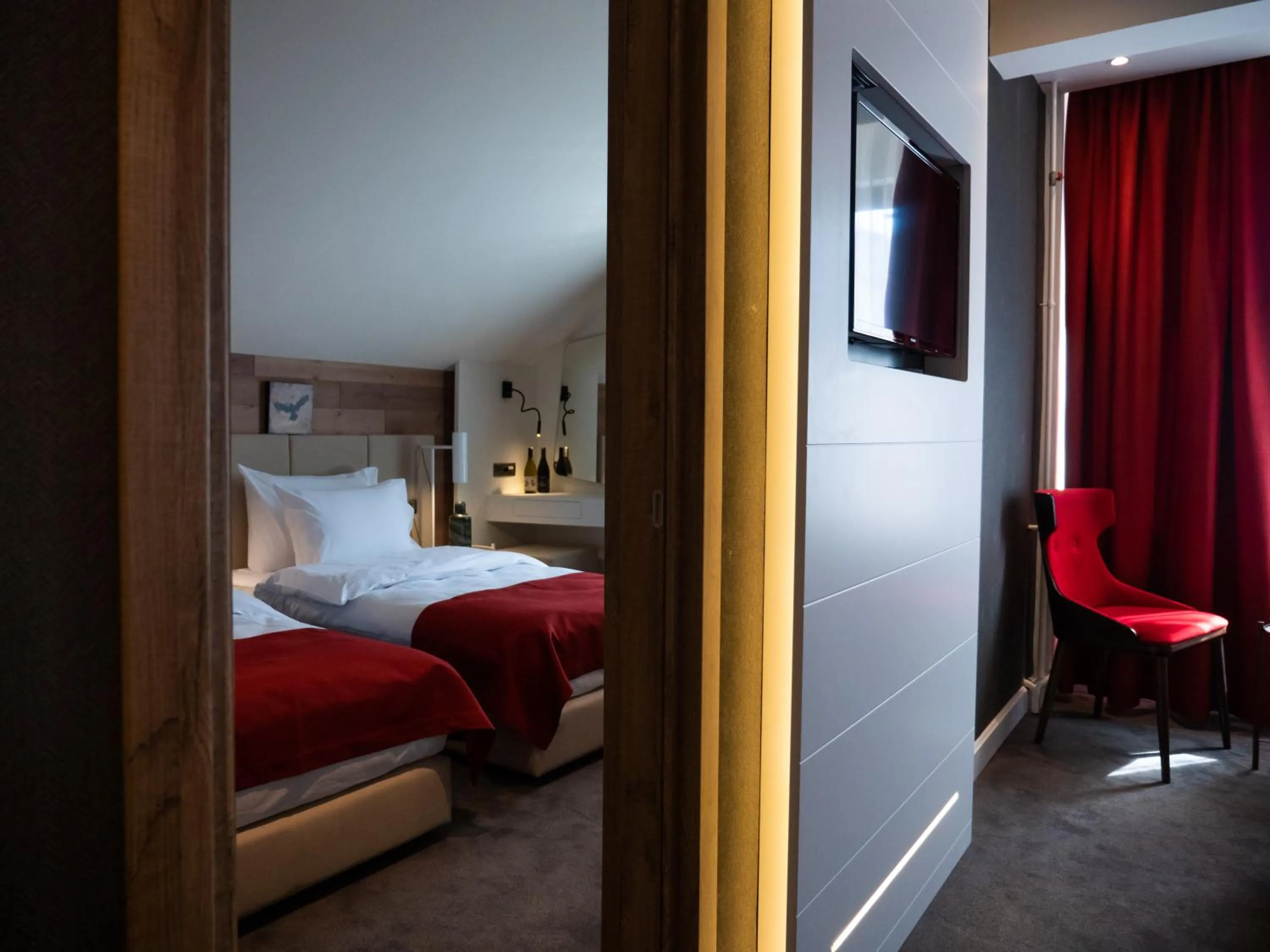 Bedroom, Bed in Hotel Putnik Kopaonik