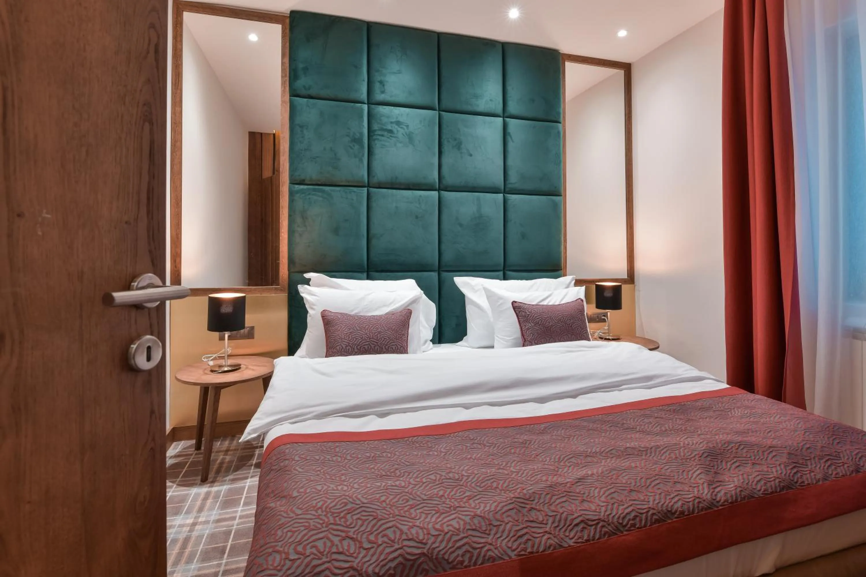 Bed in Hotel Putnik Kopaonik