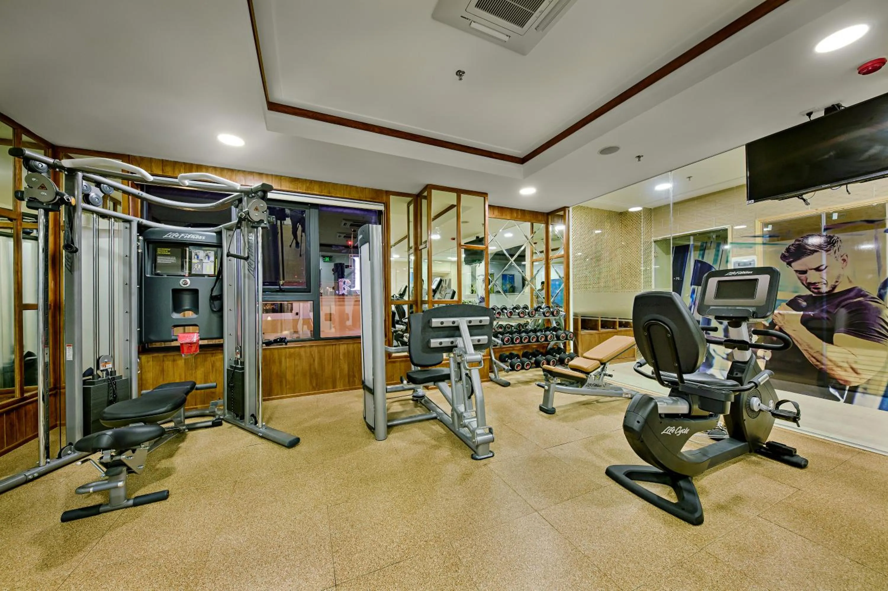 Fitness centre/facilities in Paris Deli Danang Beach Hotel