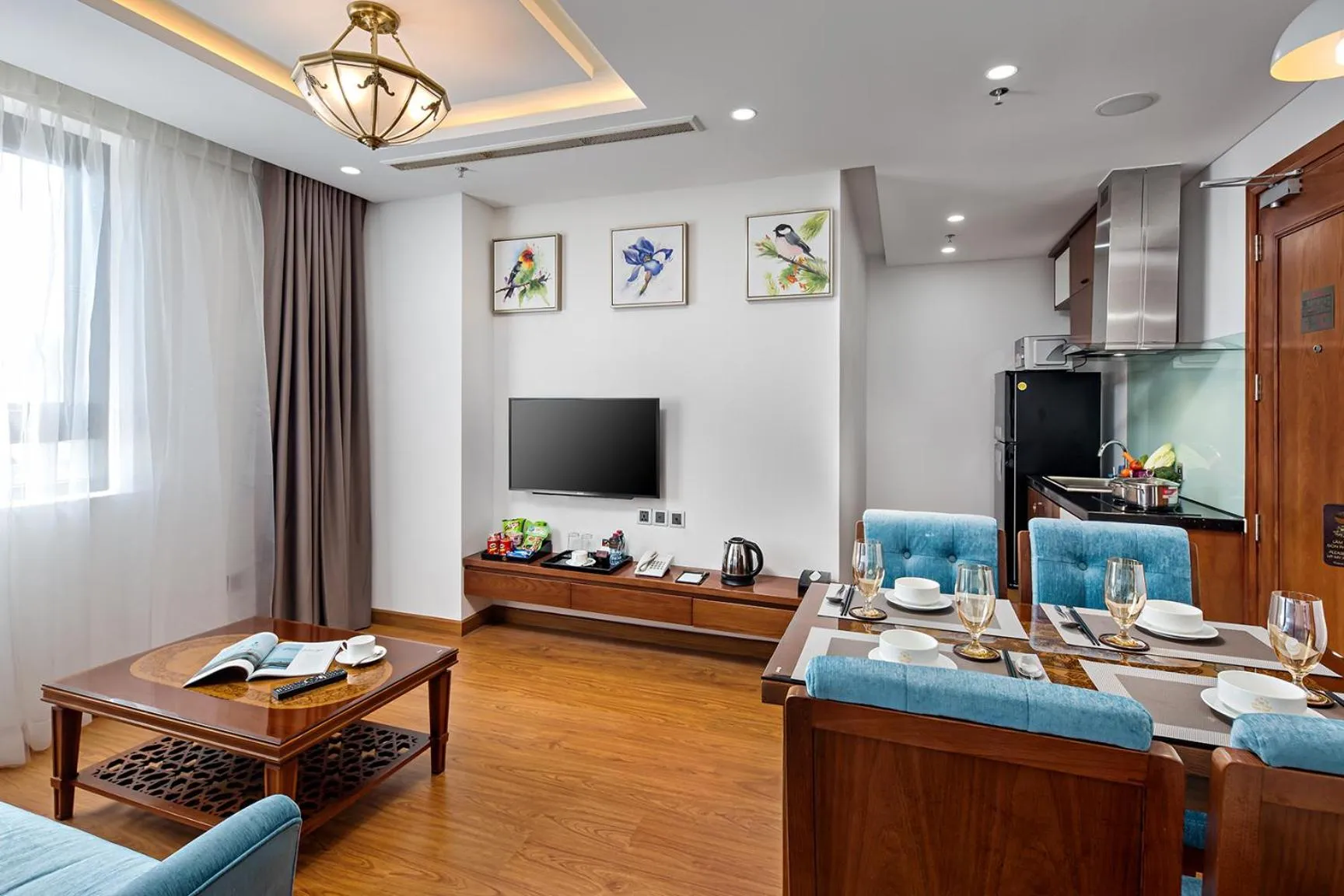 Living room in Paris Deli Danang Beach Hotel