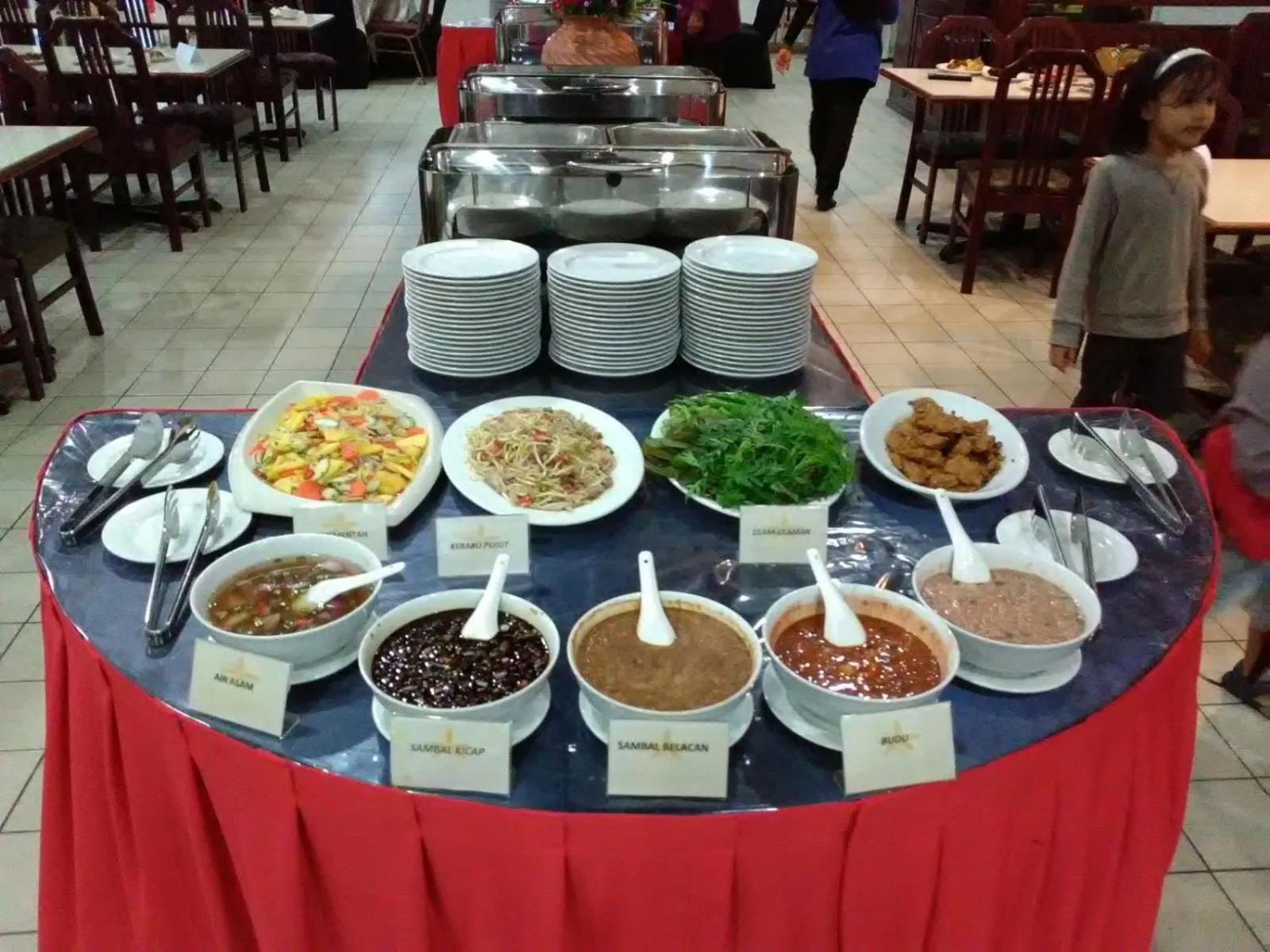 Food in Hotel Seri Malaysia Mersing