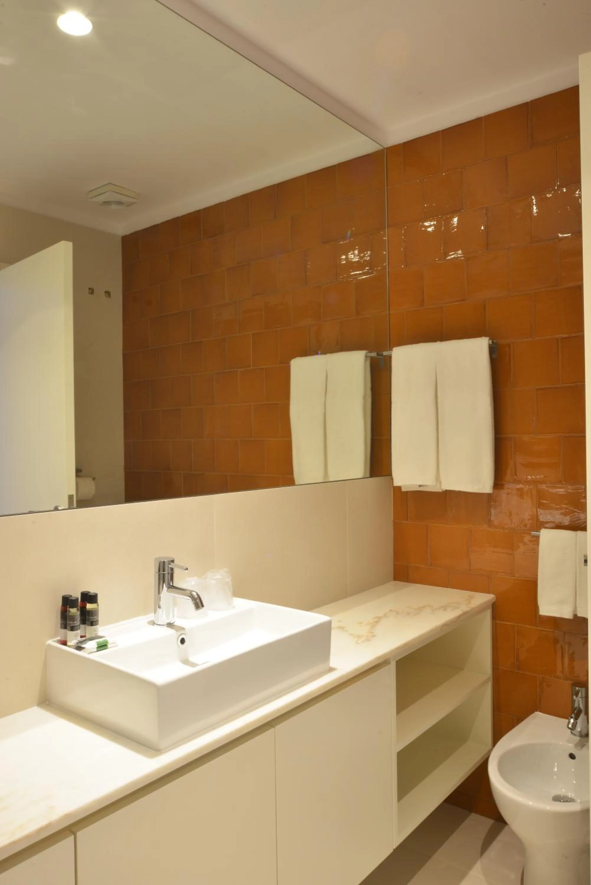 Bathroom in Spot Family Apartments