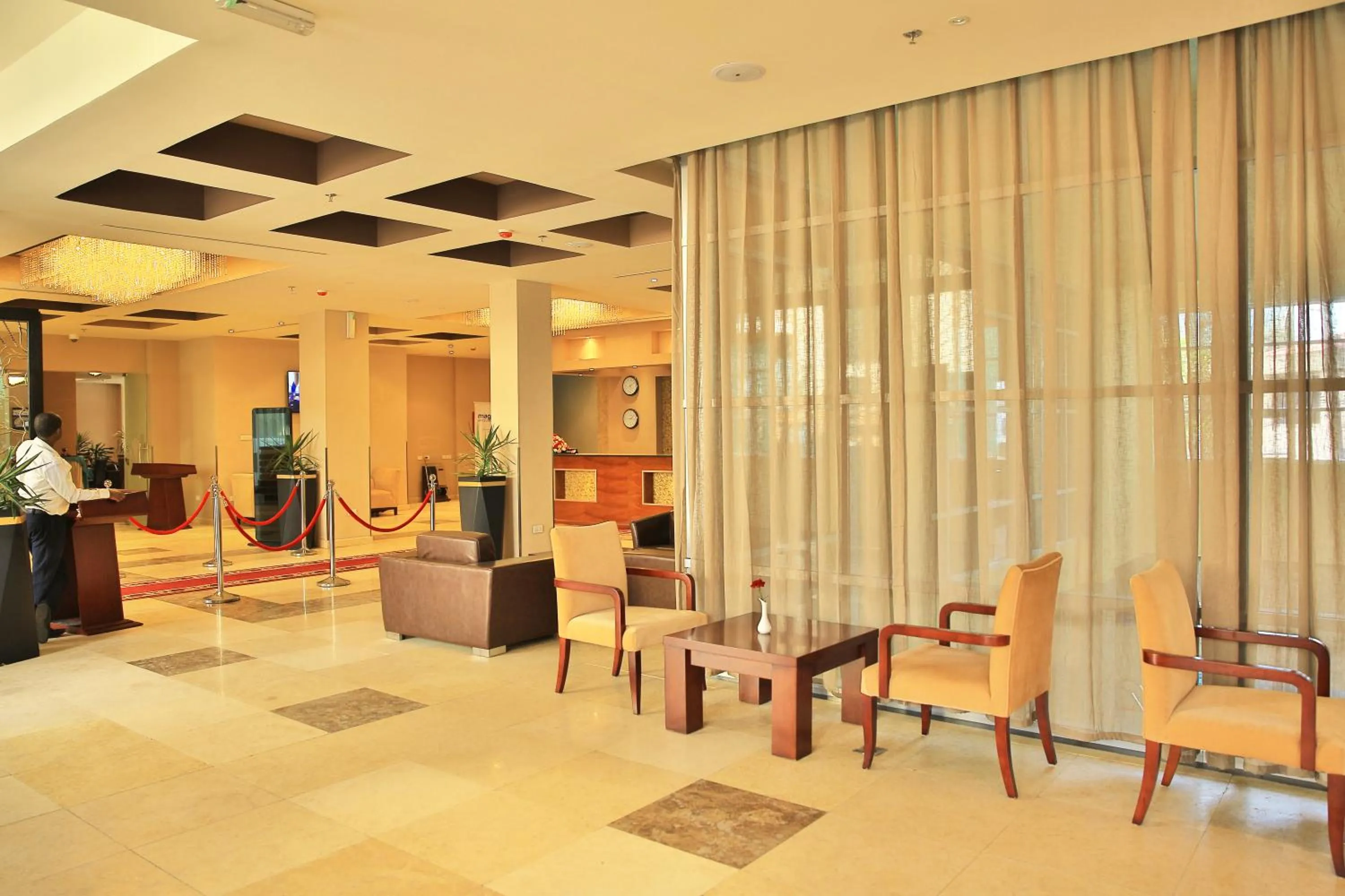 Lobby or reception in Magnolia Hotel & Conference Center
