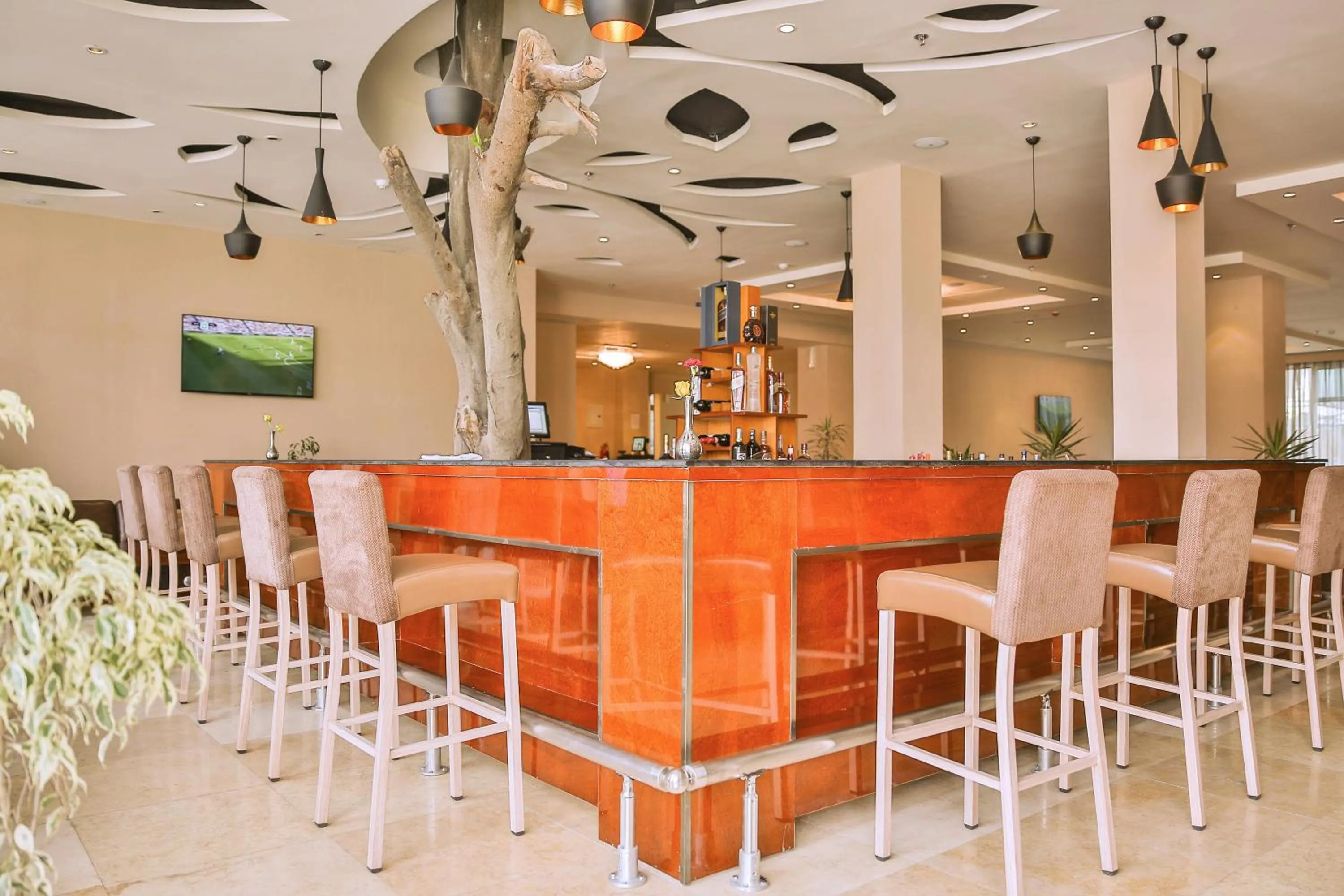 Lounge or bar in Magnolia Hotel & Conference Center