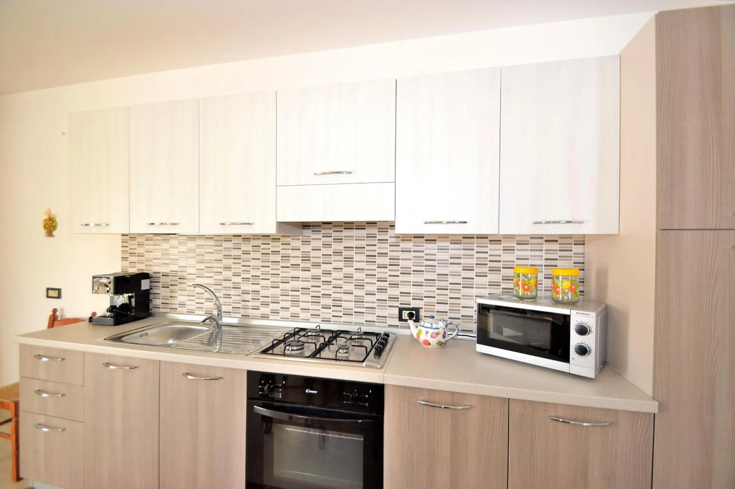 Kitchen or kitchenette in Villa Bianca e Villa Arancio