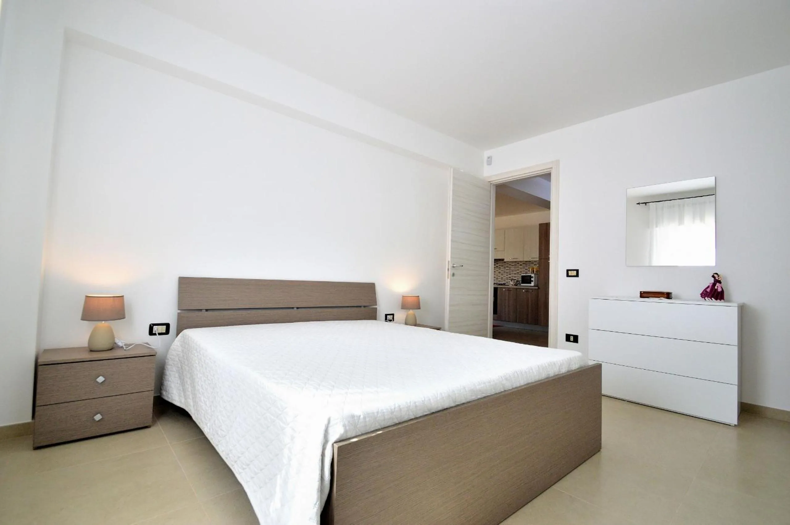 Bed in Villa Bianca e Villa Arancio