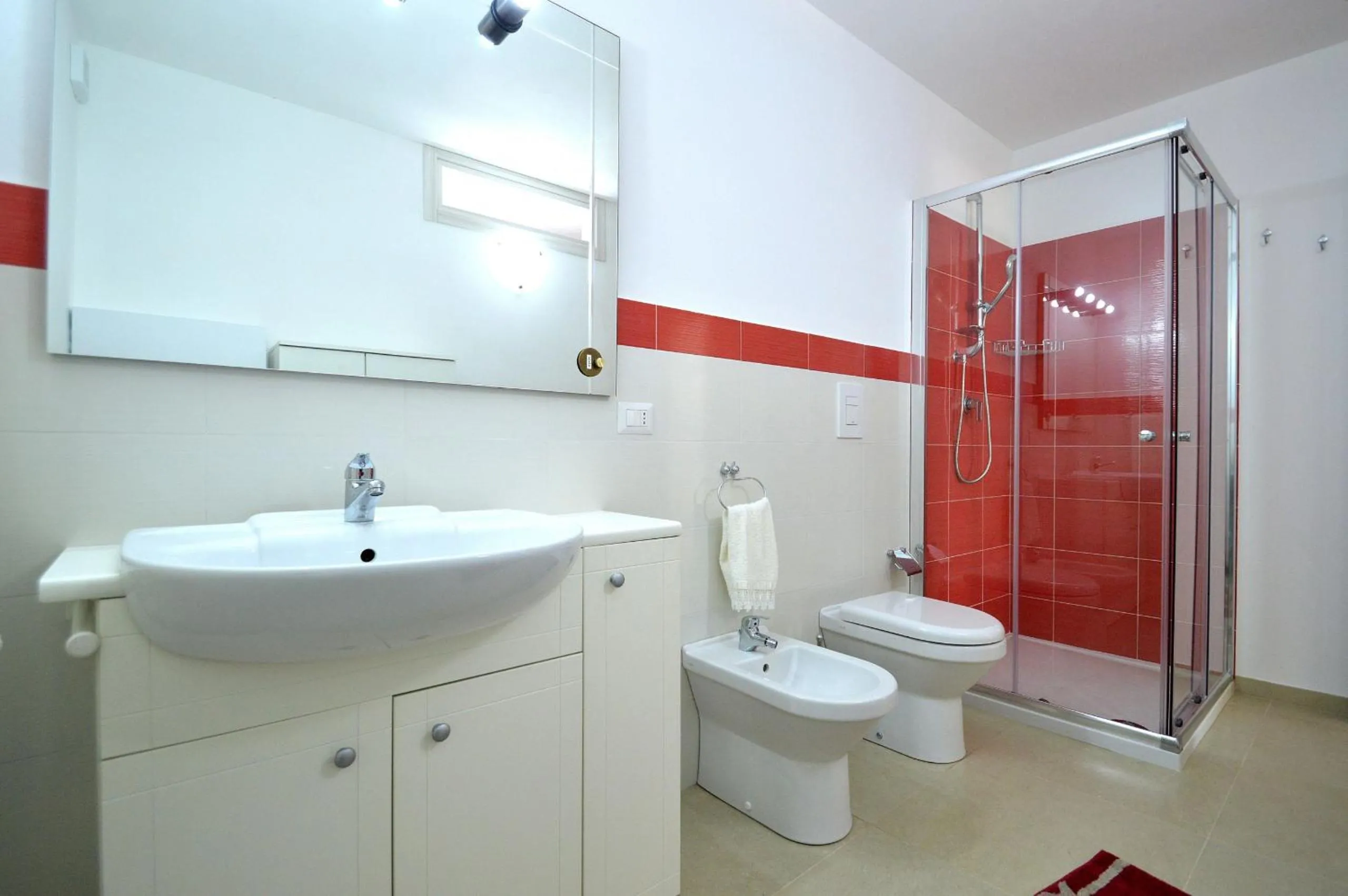 Bathroom in Villa Bianca e Villa Arancio