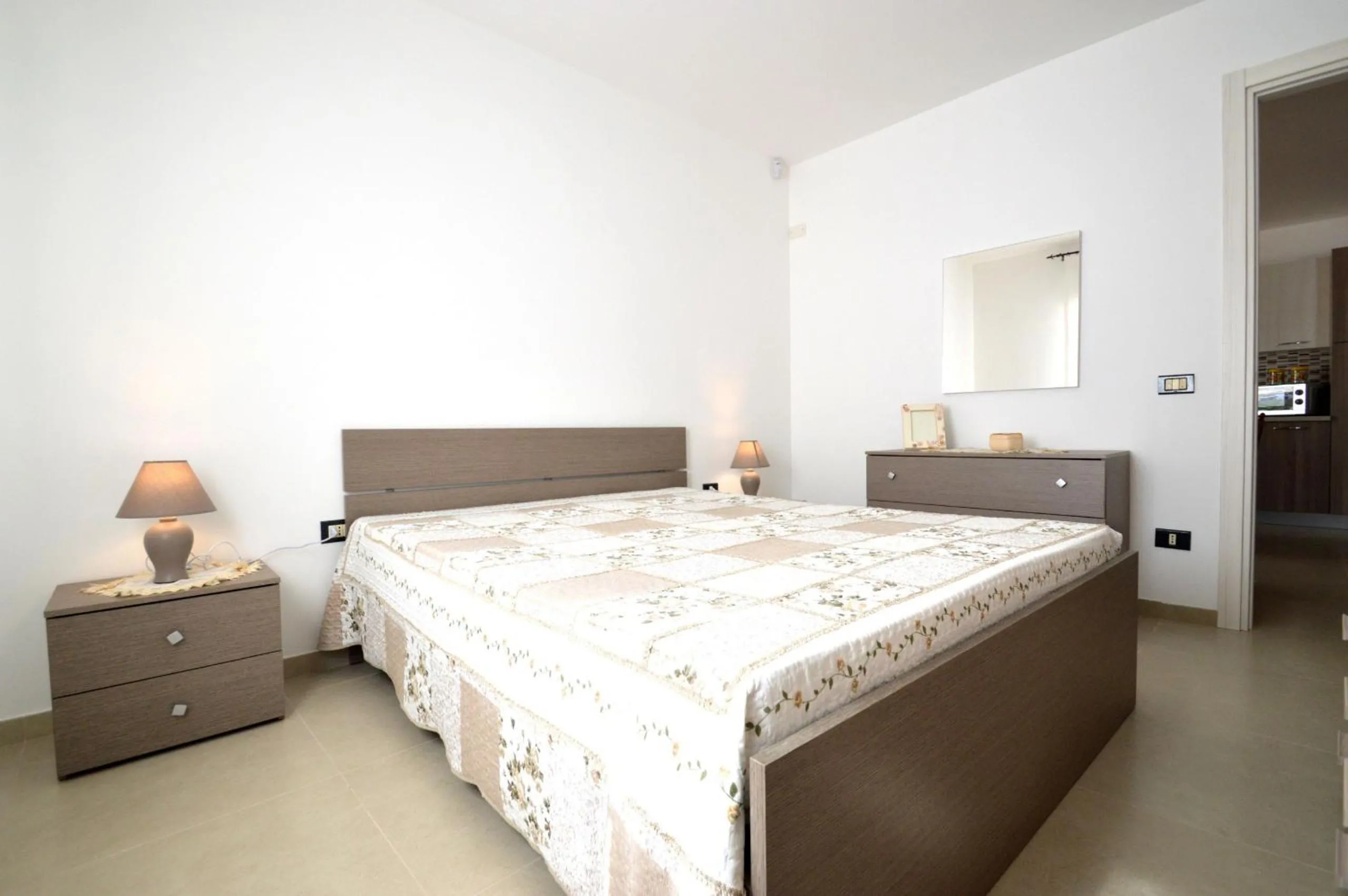Bed in Villa Bianca e Villa Arancio