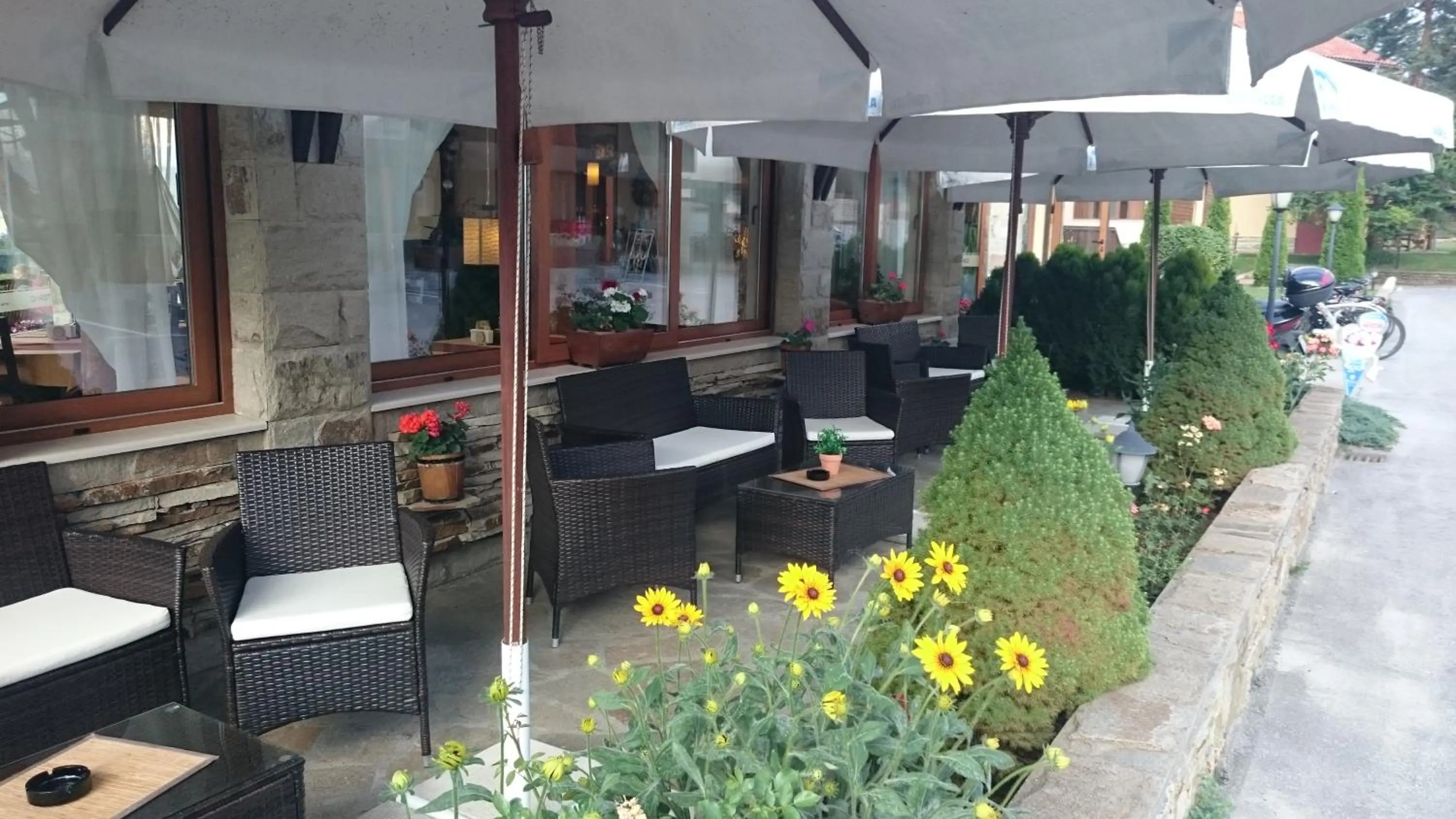 Patio in Family Hotel Eterno